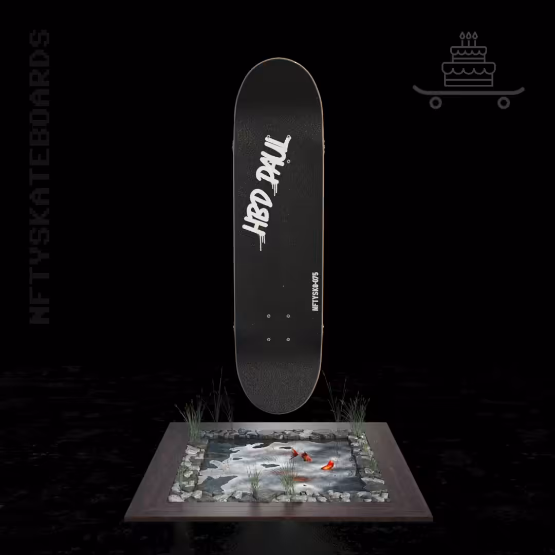 nftyskateboards NFT#075 - Pauls Birthday Board