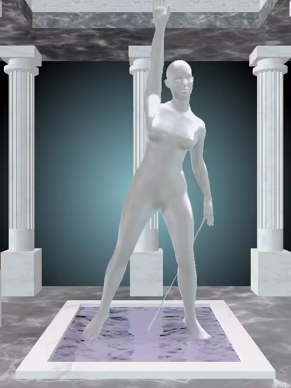 HeavenComputer: The Jazzy Chronos Chrome Woman #115