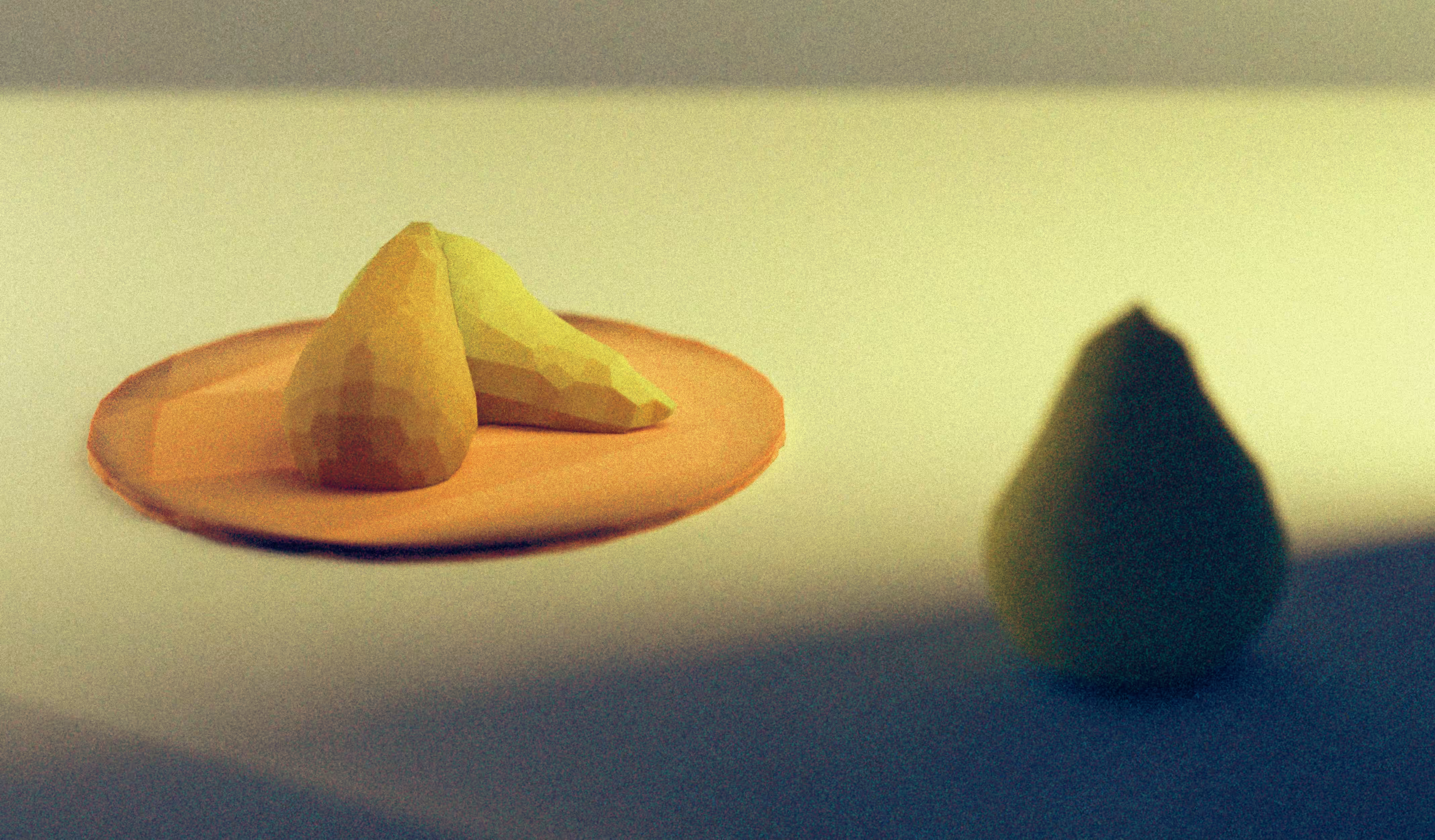 Still life with pears.