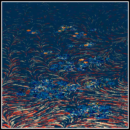 Polluted water lilies #37