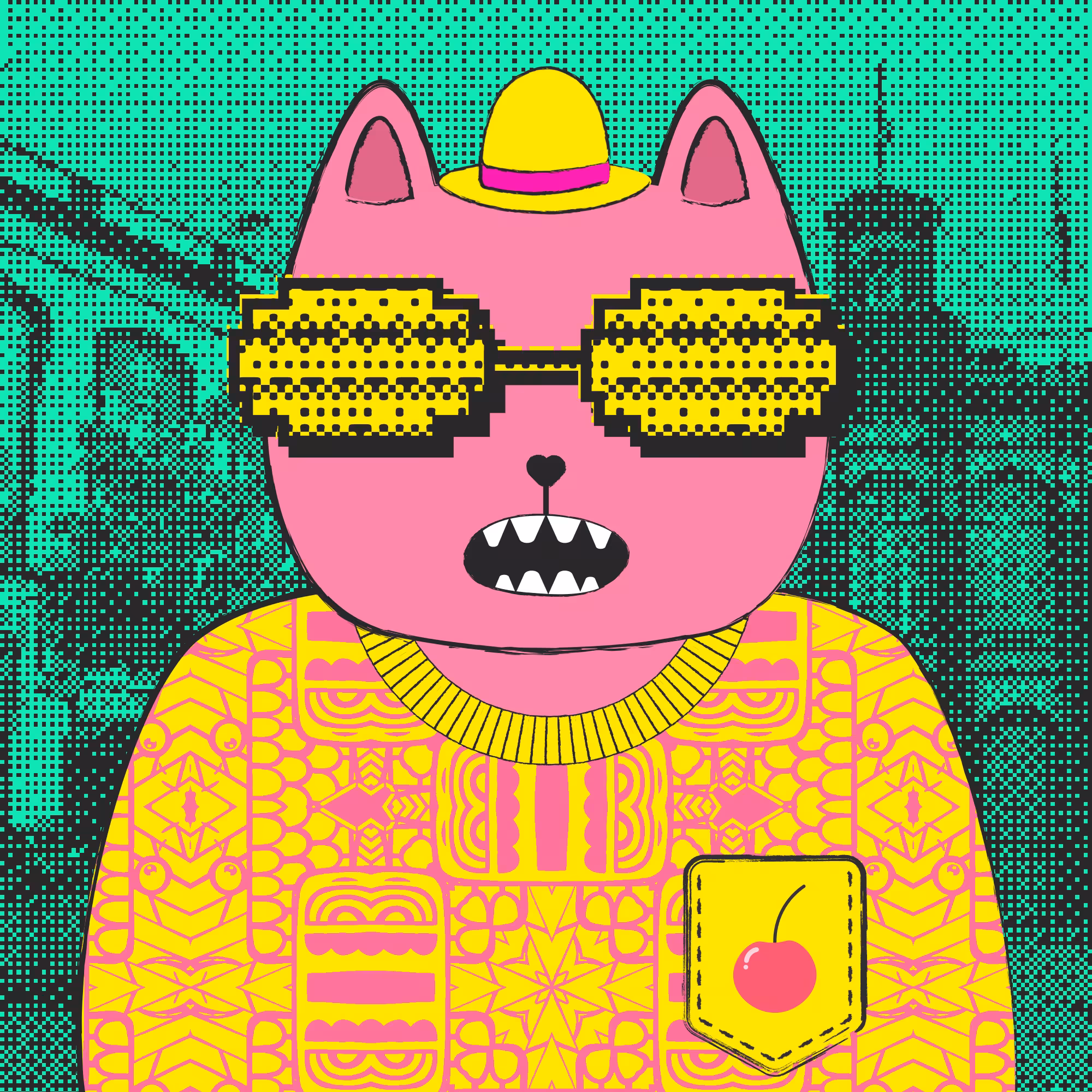 hash cats: The Angry Hipster Tourist
