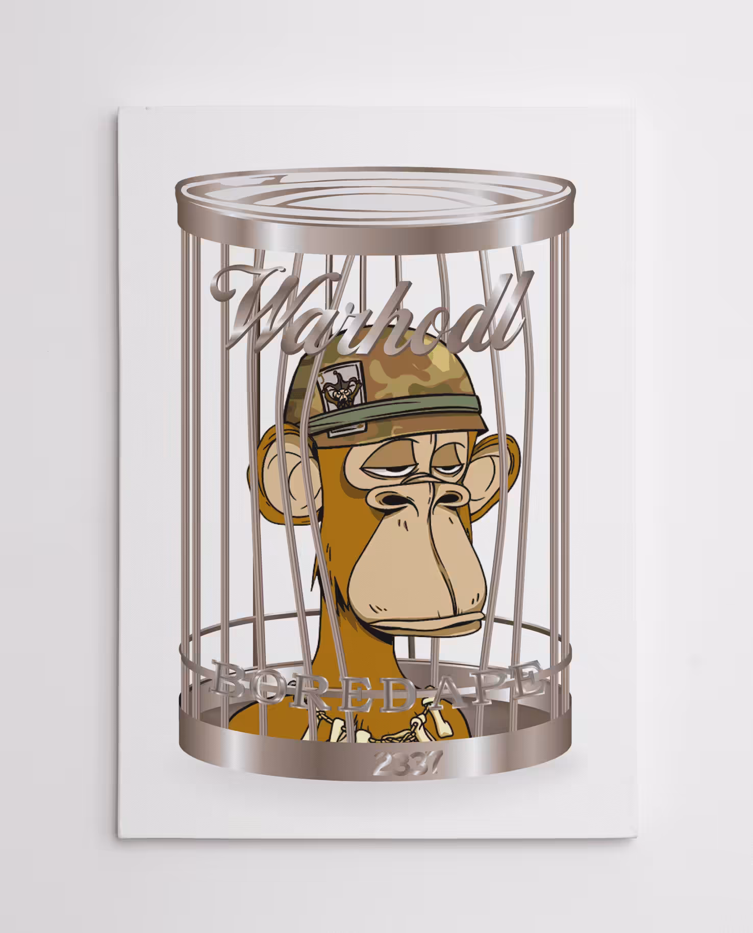 WARHODL Artist Proof "2337" Ape Escape Original Can