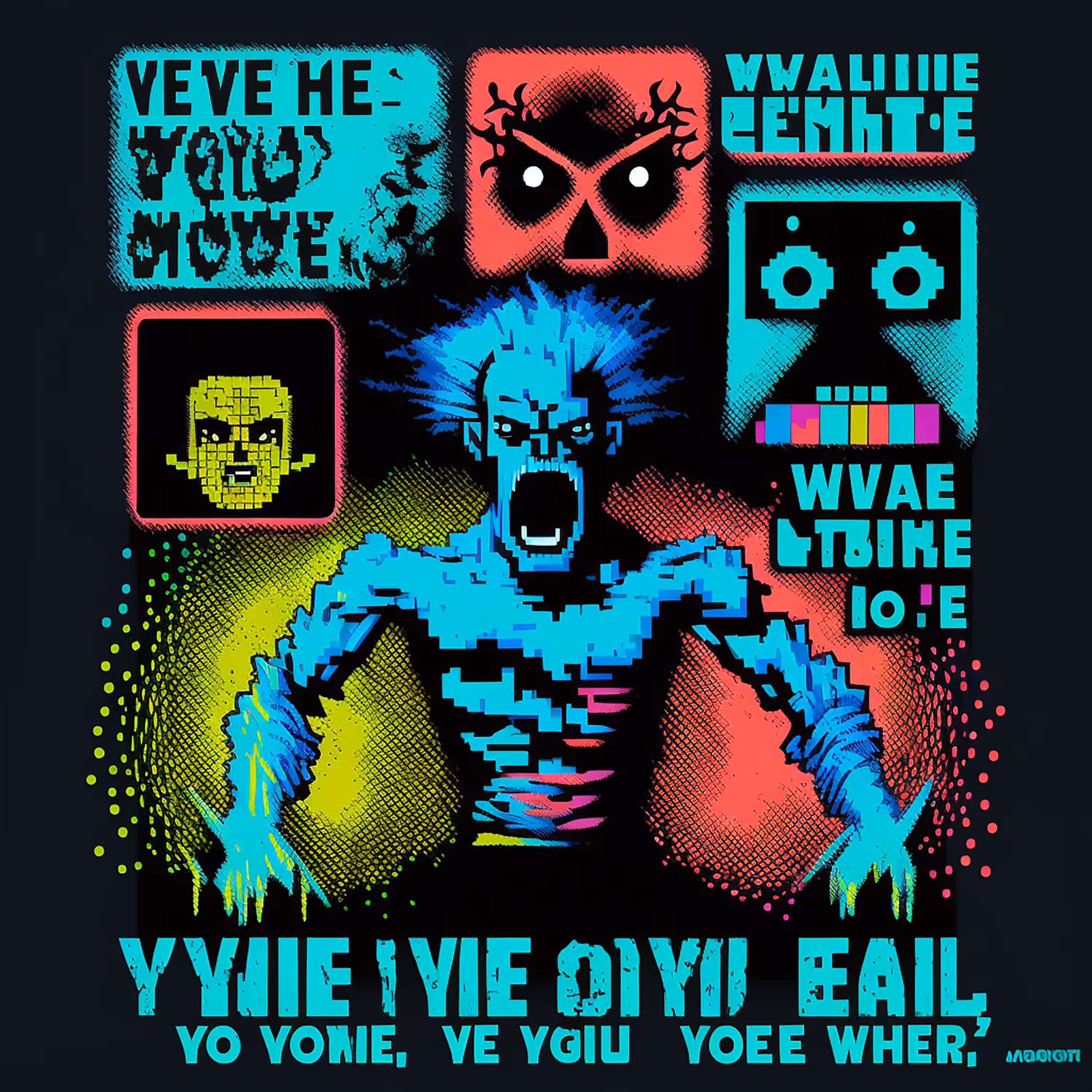 Pixel Game Posters #113