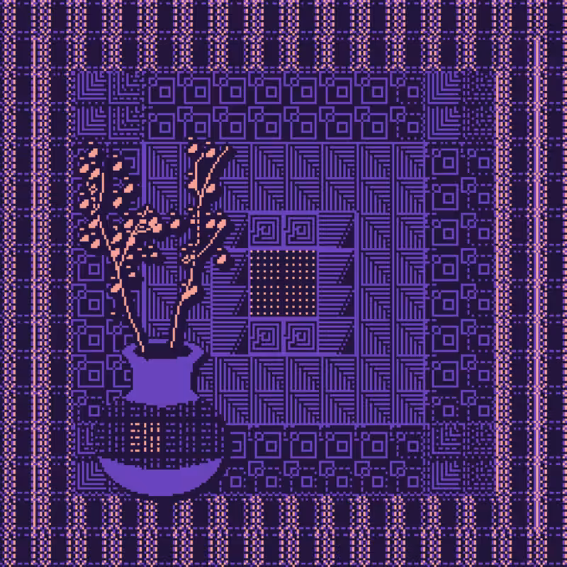 Purple Vases #51