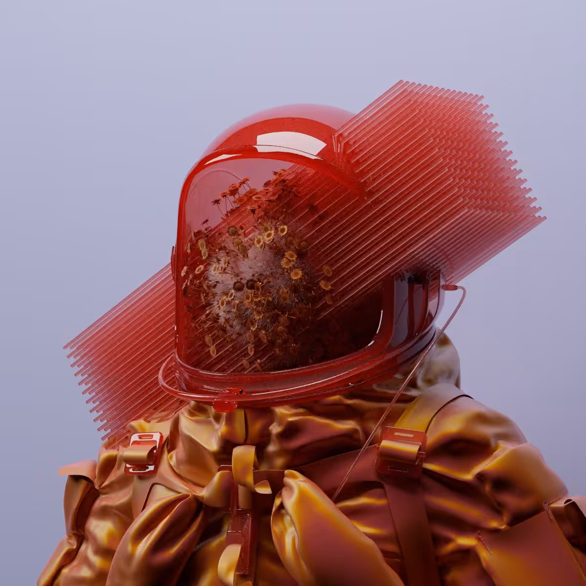 Portrait photograph from space man No.10