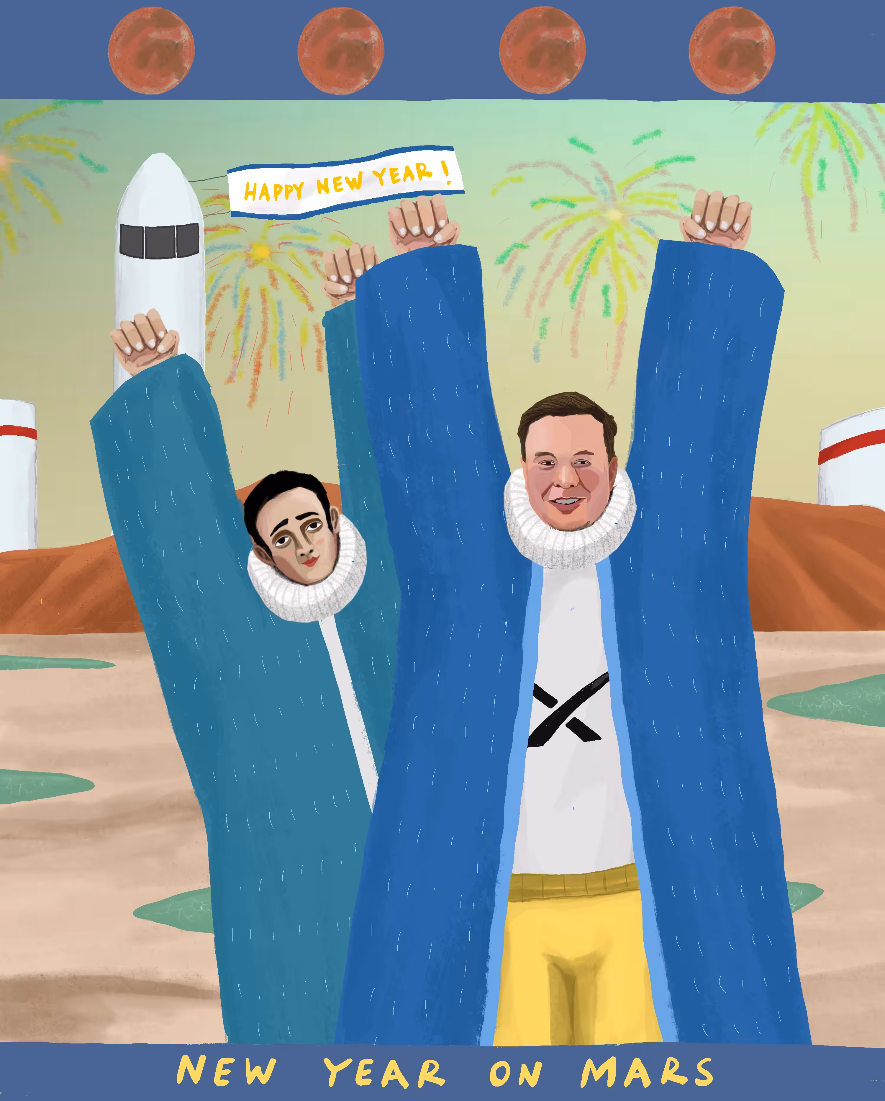 New Year on Mars