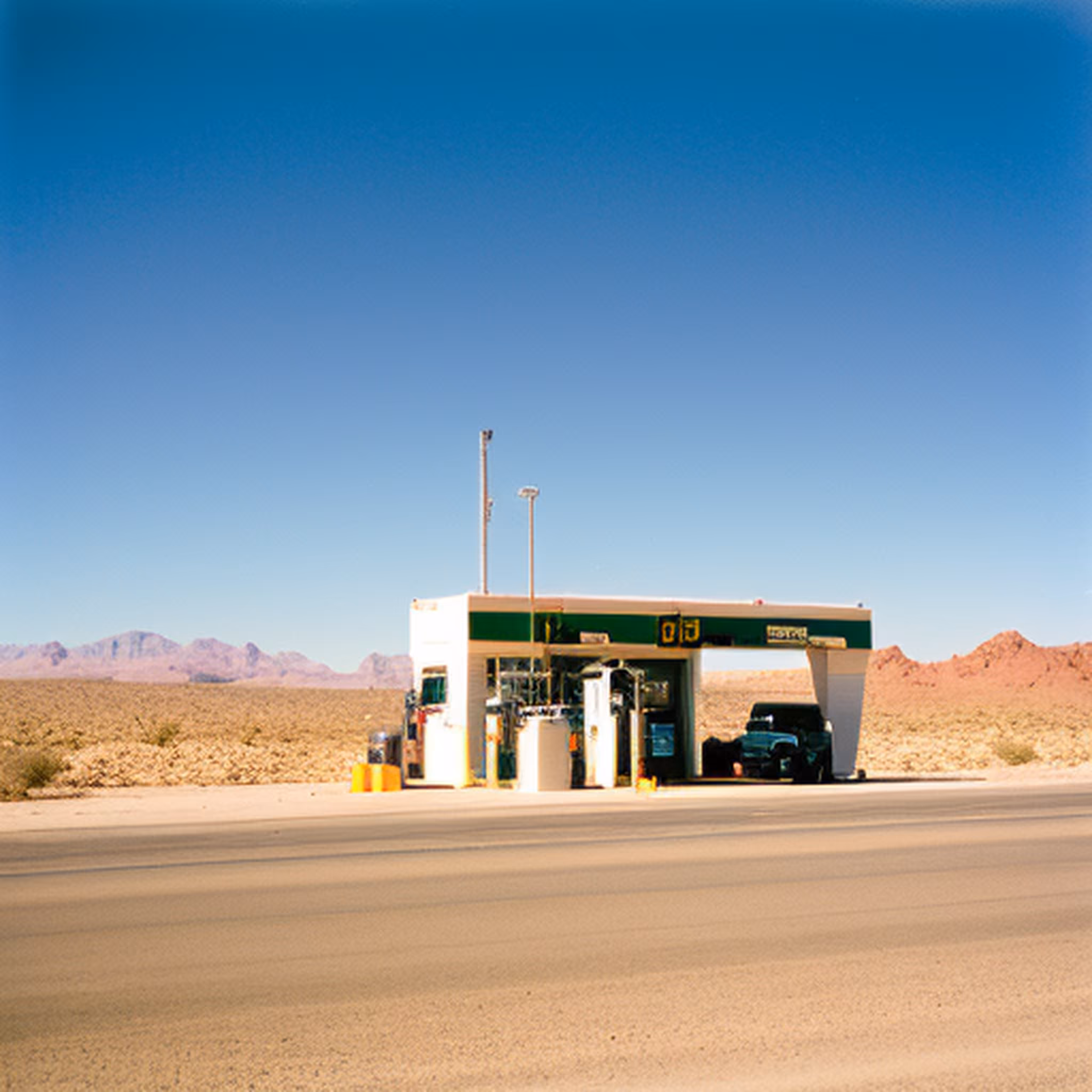 Mirages in the desert #14