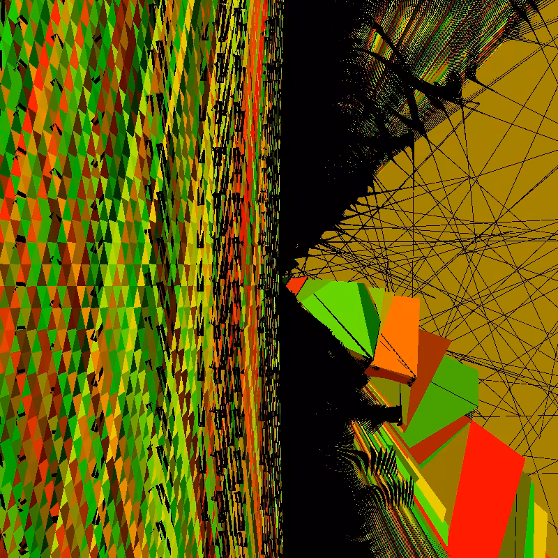 p5.js Descending a Staircase #58