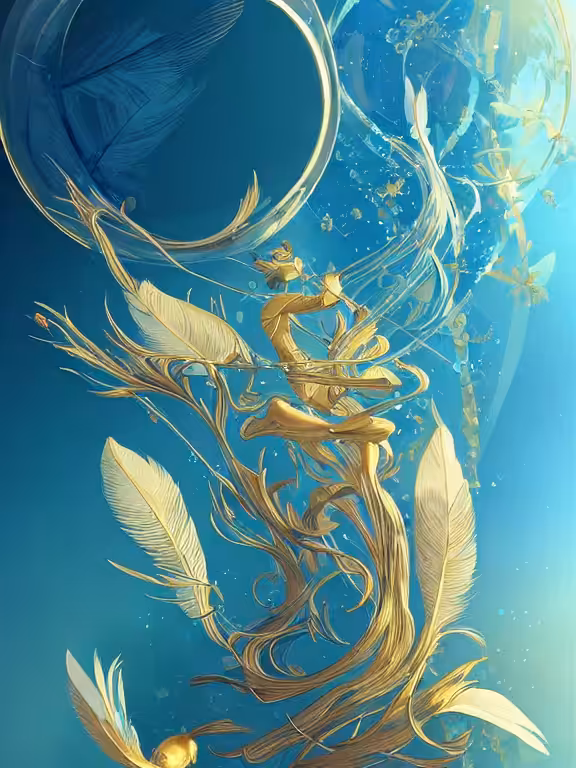 Feather #7 - AI Generated