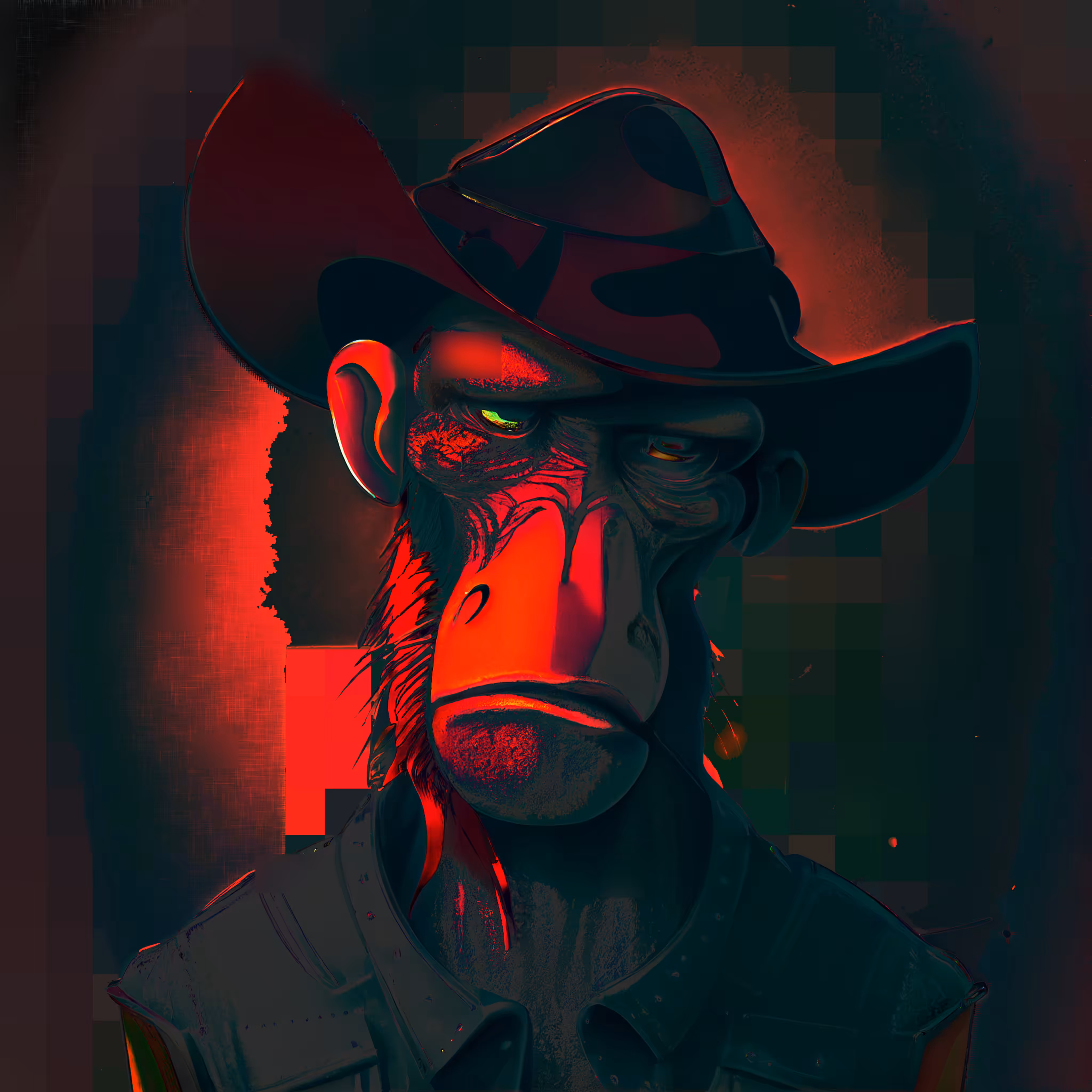TRASHY APE BURN PROTEST 4885