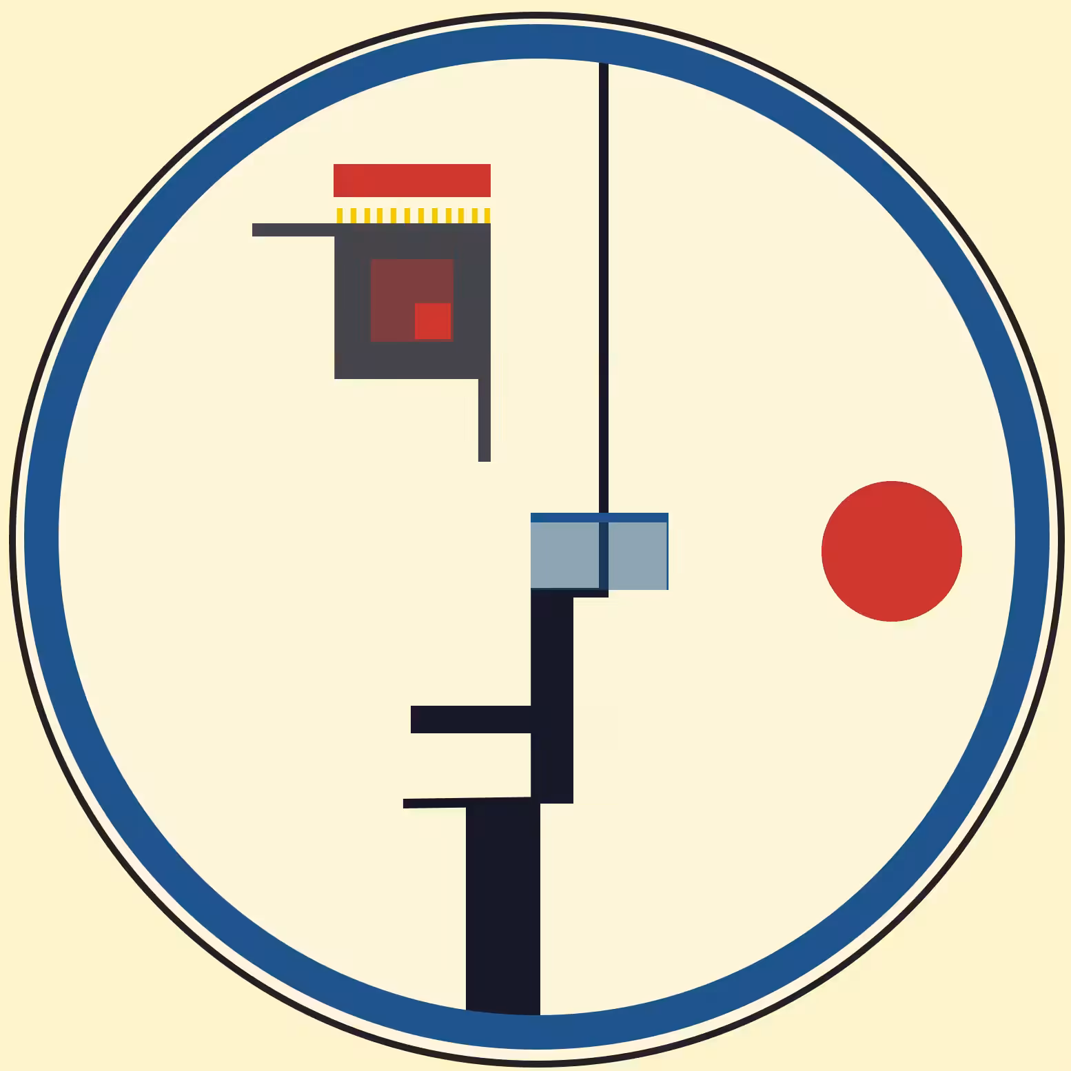 Bauhaus Faces: #002
