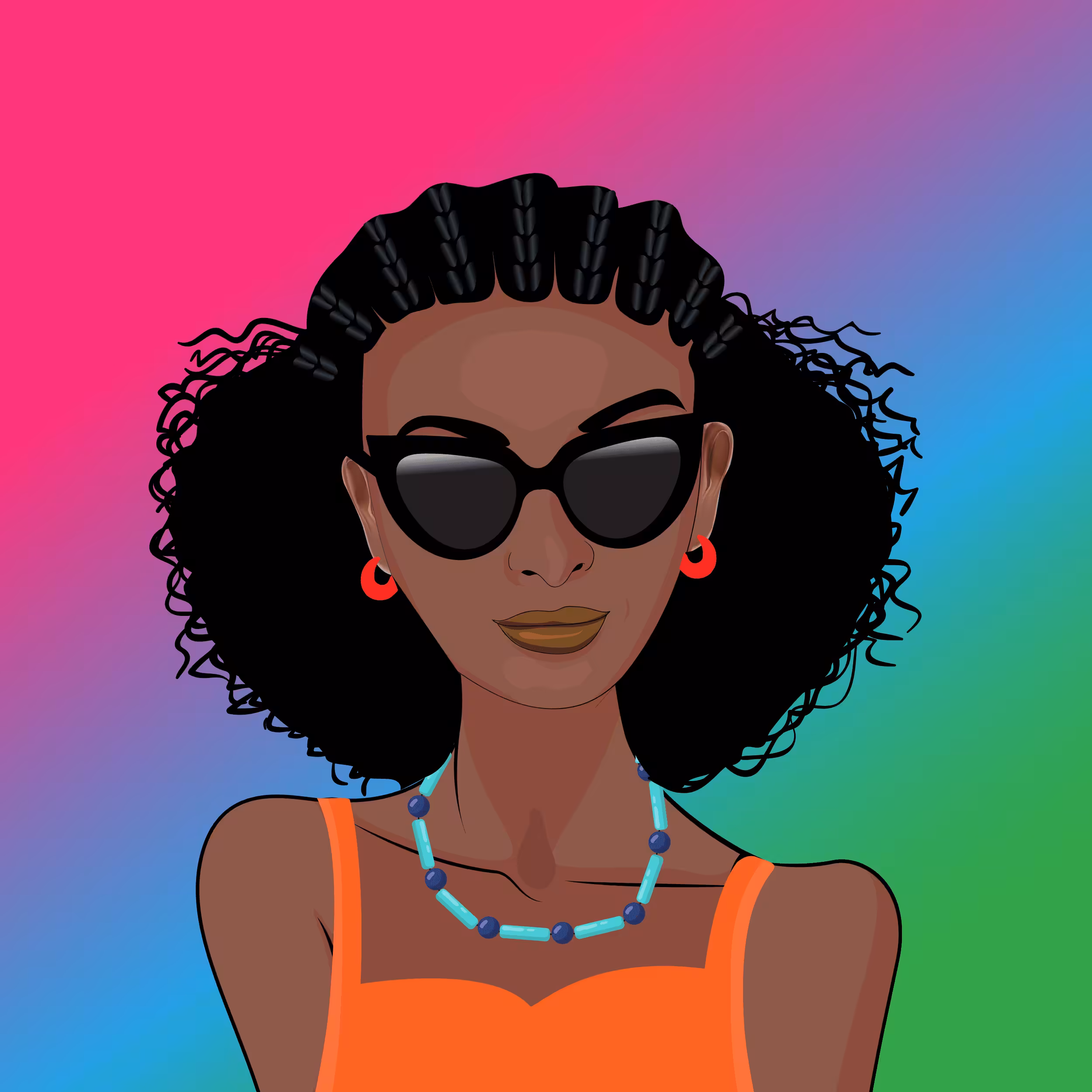 Cool Lady #1804