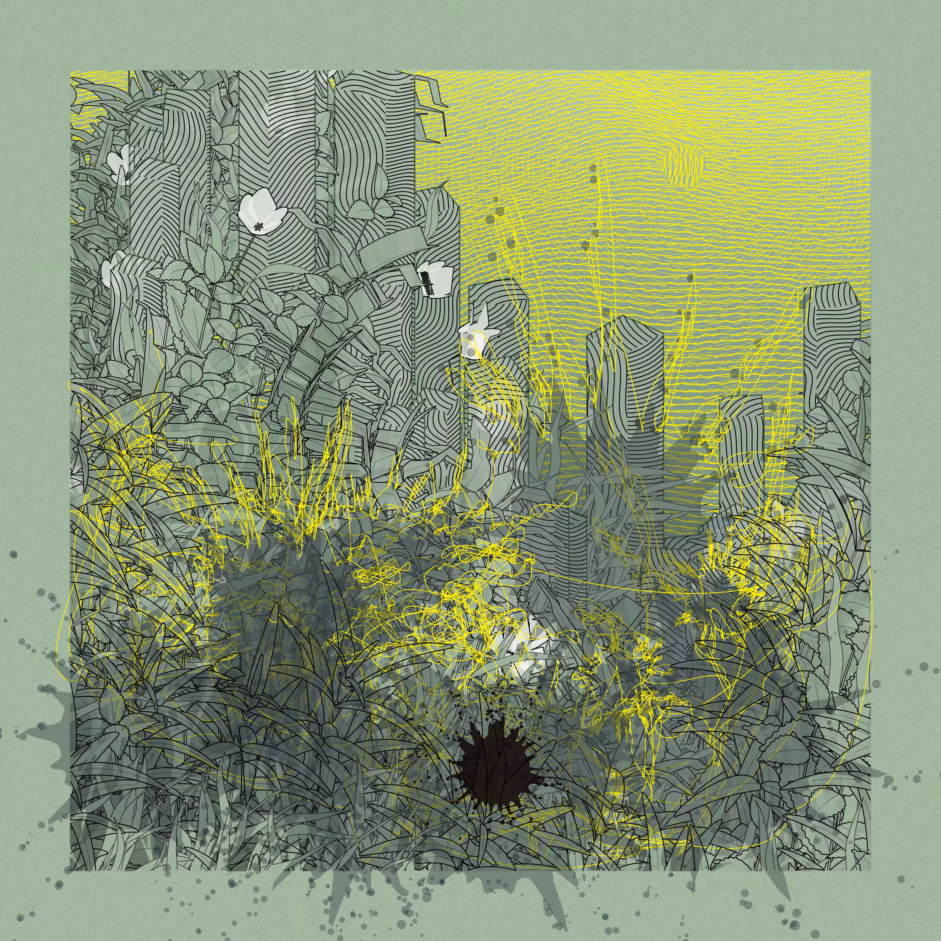 Landscape with Carbon Capture #6182