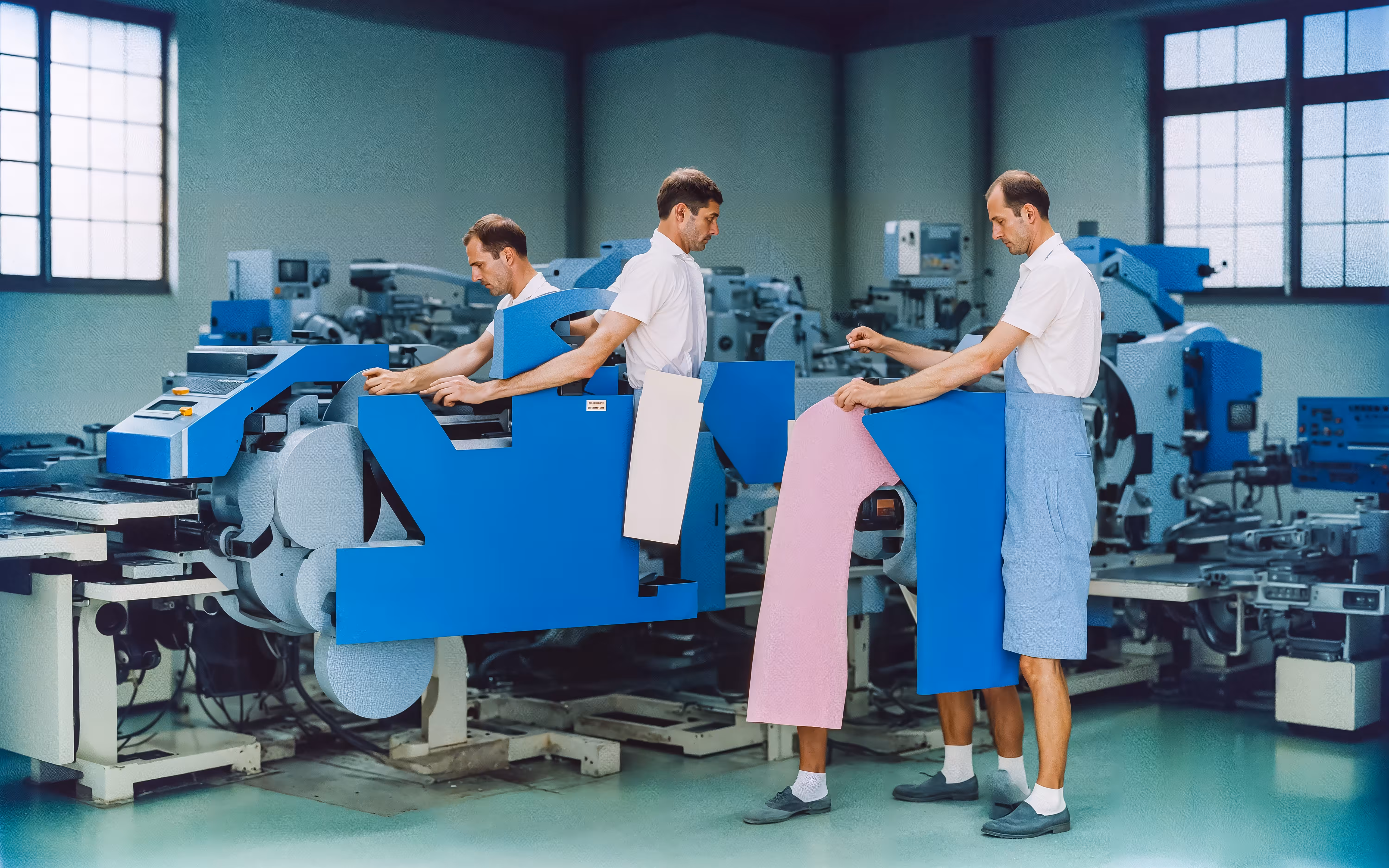 Blue Parts Workshop