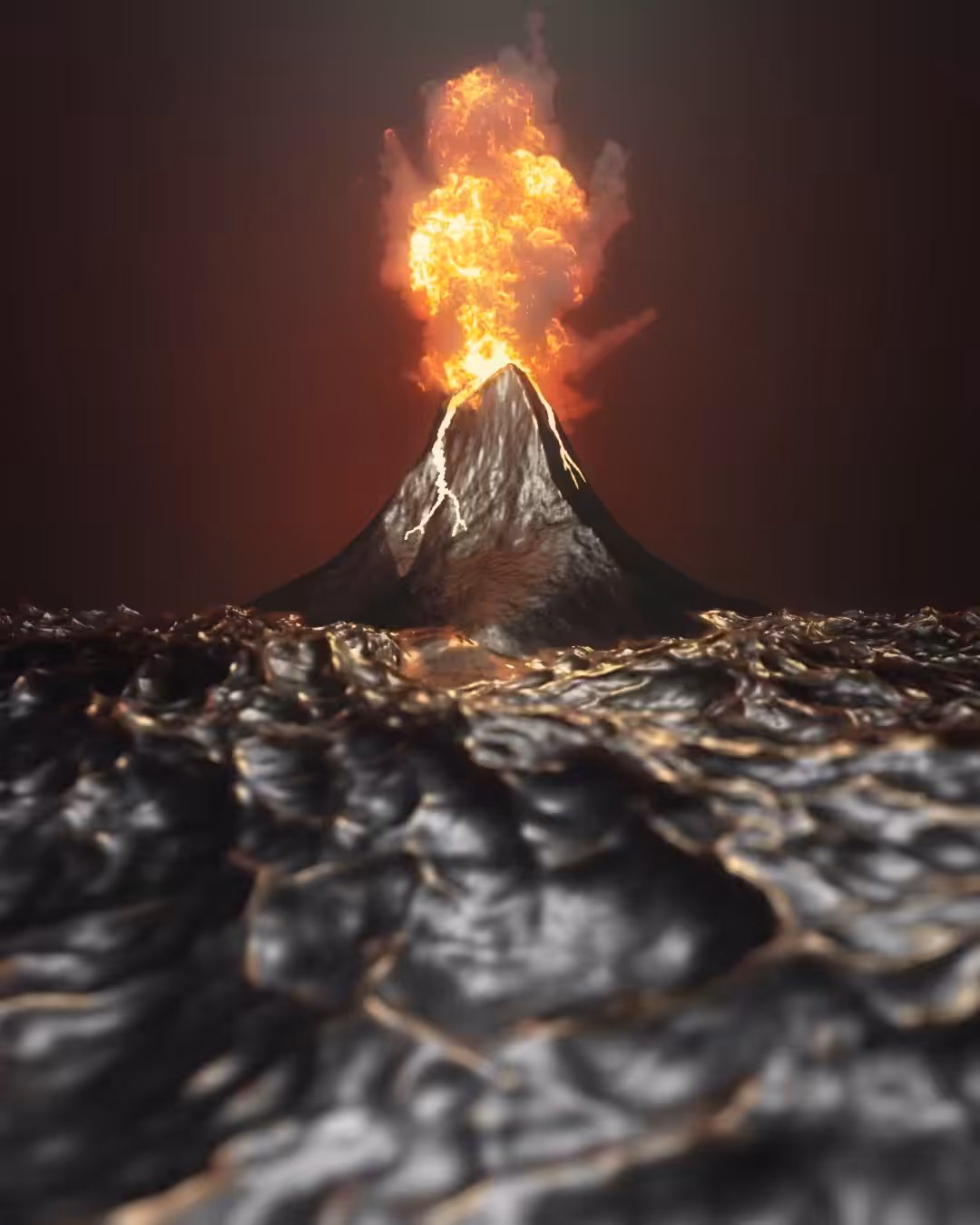 The Metal Water series - The Volcano