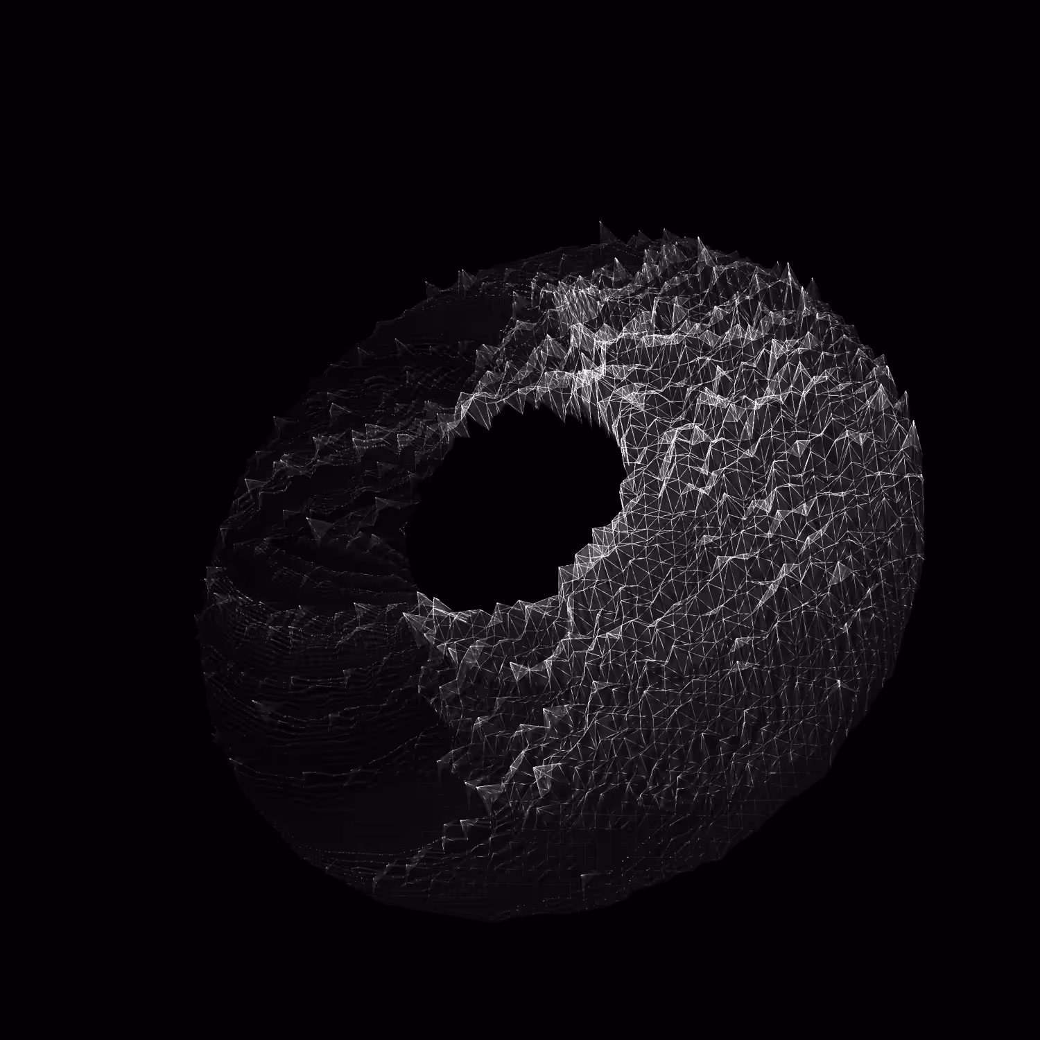 torus asteroid crystal mountain
