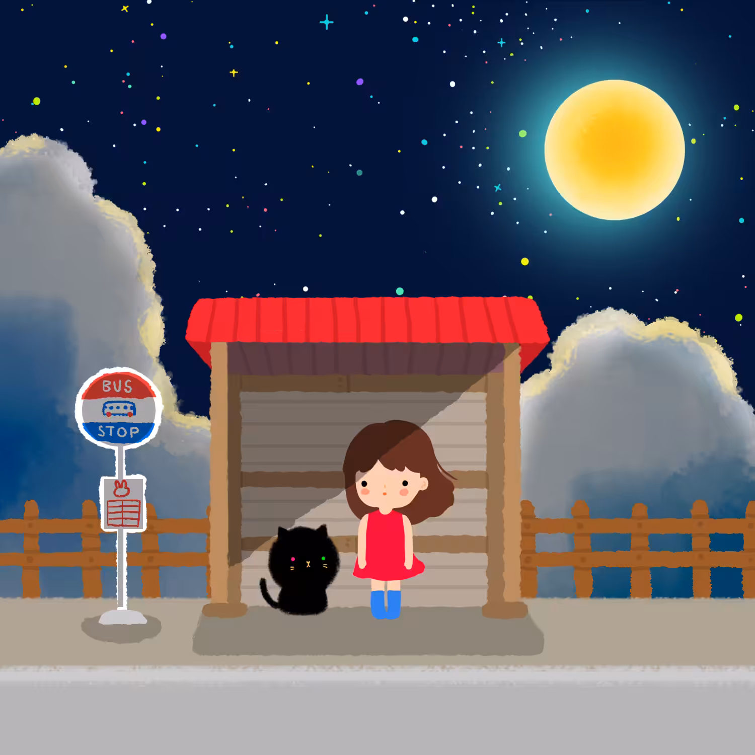 Rodeo posts: Waiting for the midnight bus