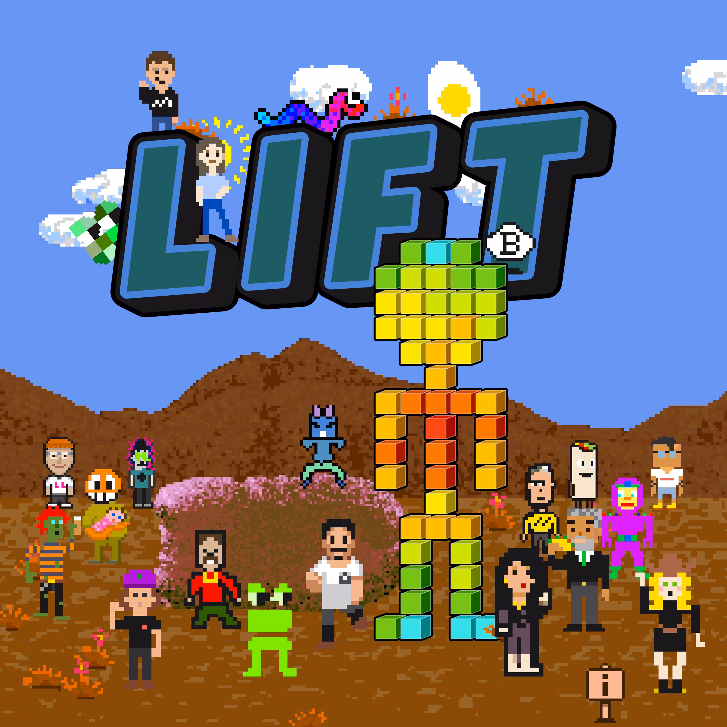 LIFT (a self portrait) #771