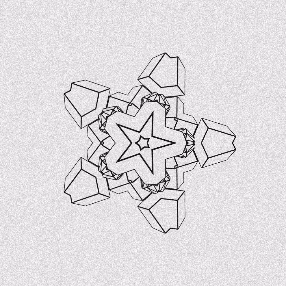 Monochrome Kaleido #342