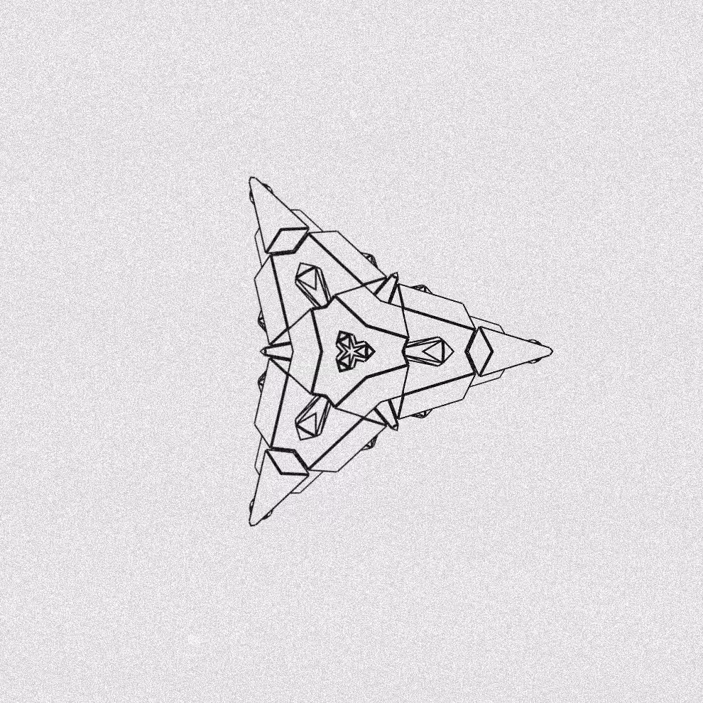 Monochrome Kaleido #12