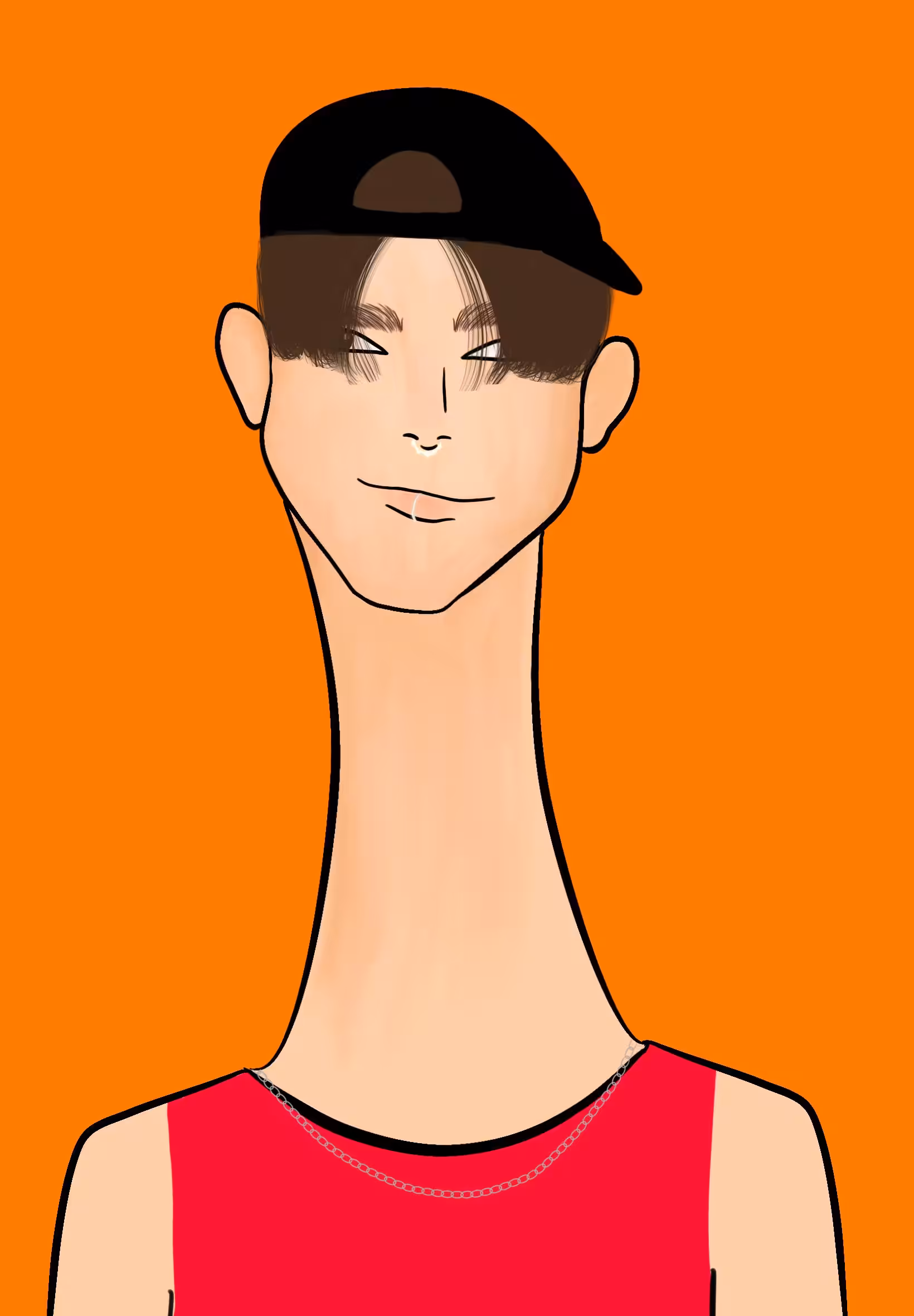 Long Neckie Fellas #2955