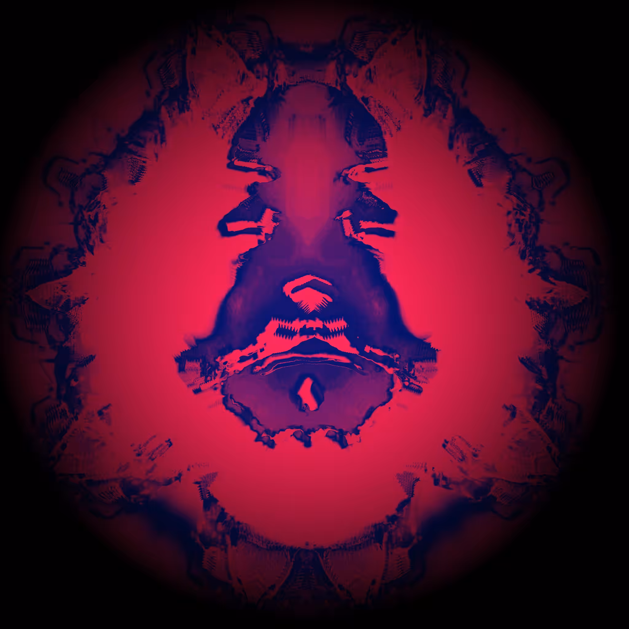 Burning Face N°4  , Face [Tag] Collection
