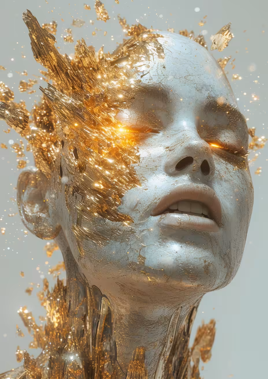 Sculptural disintegration