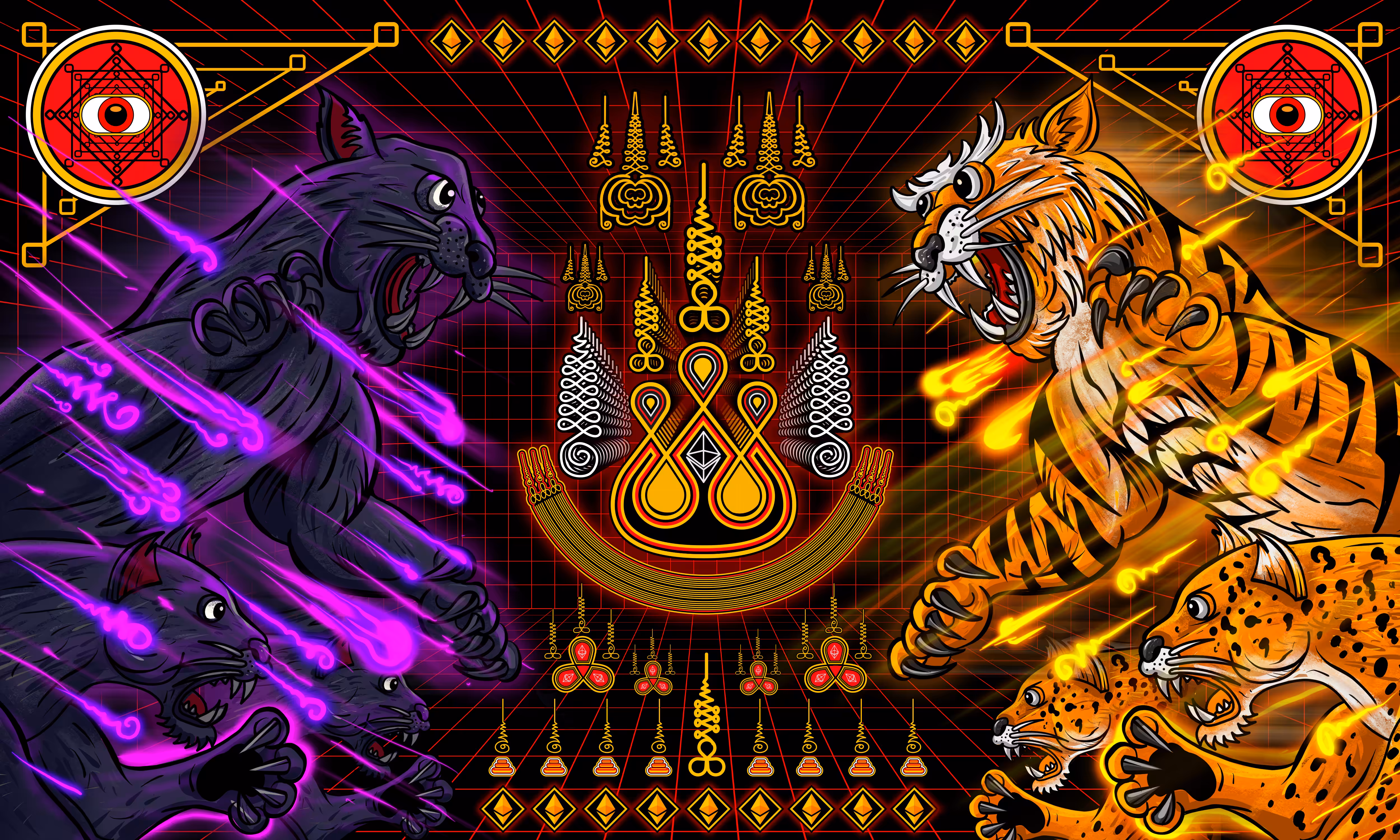 thailand war talisman Tiger 