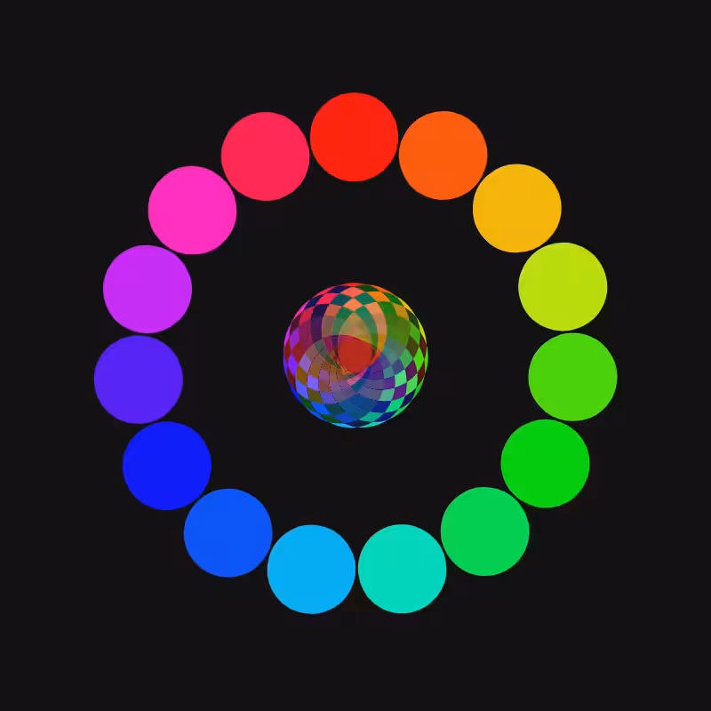 Harlequin's Wheel #9