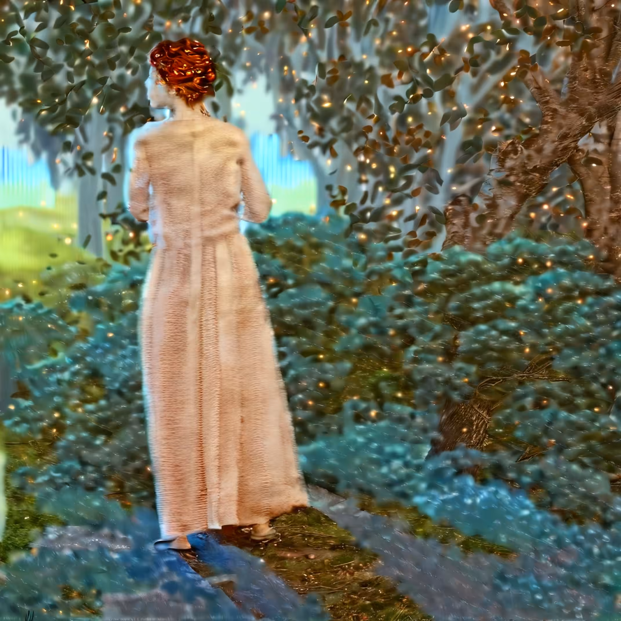 In the Woods, at the Edge