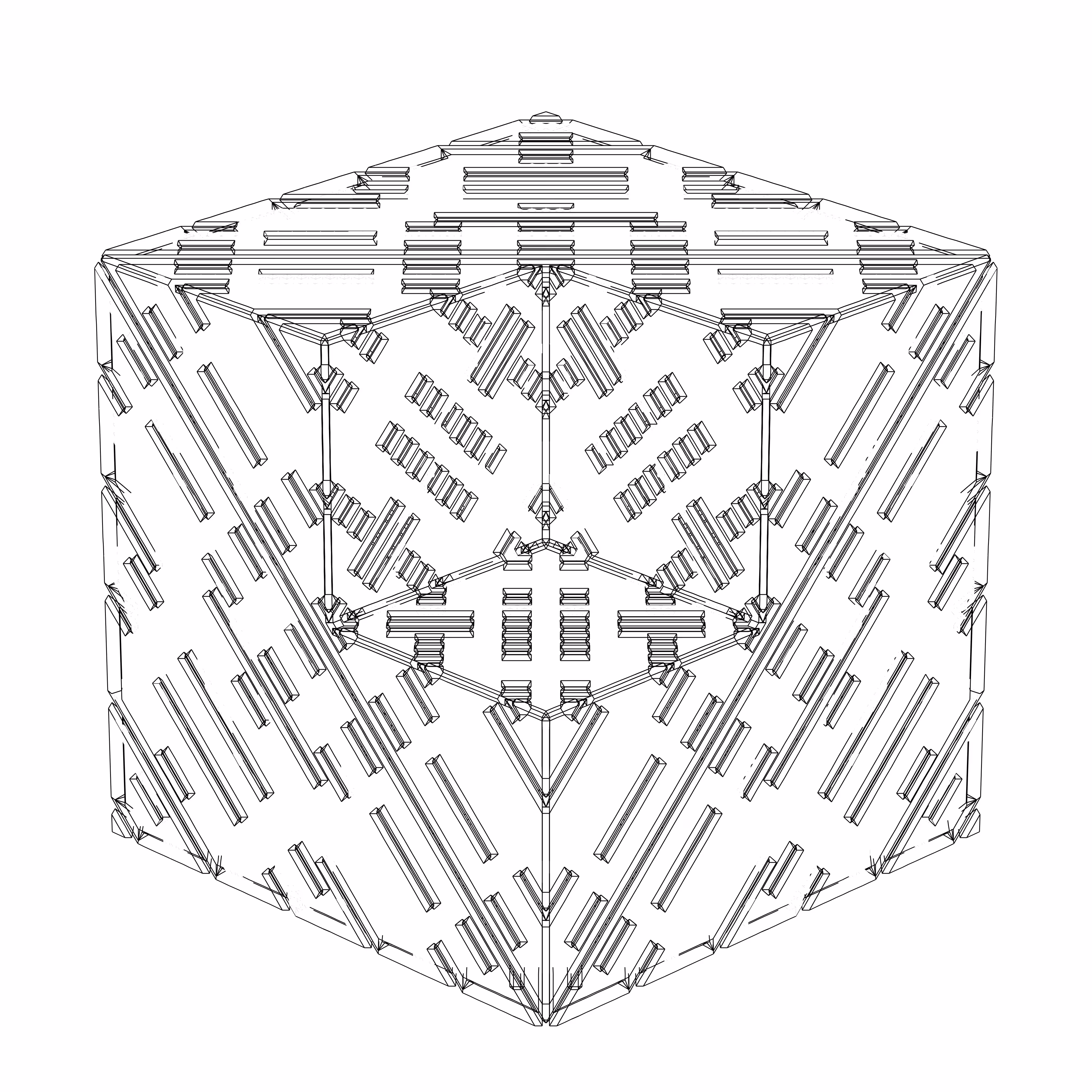 LL21 Alien Art Cube #40