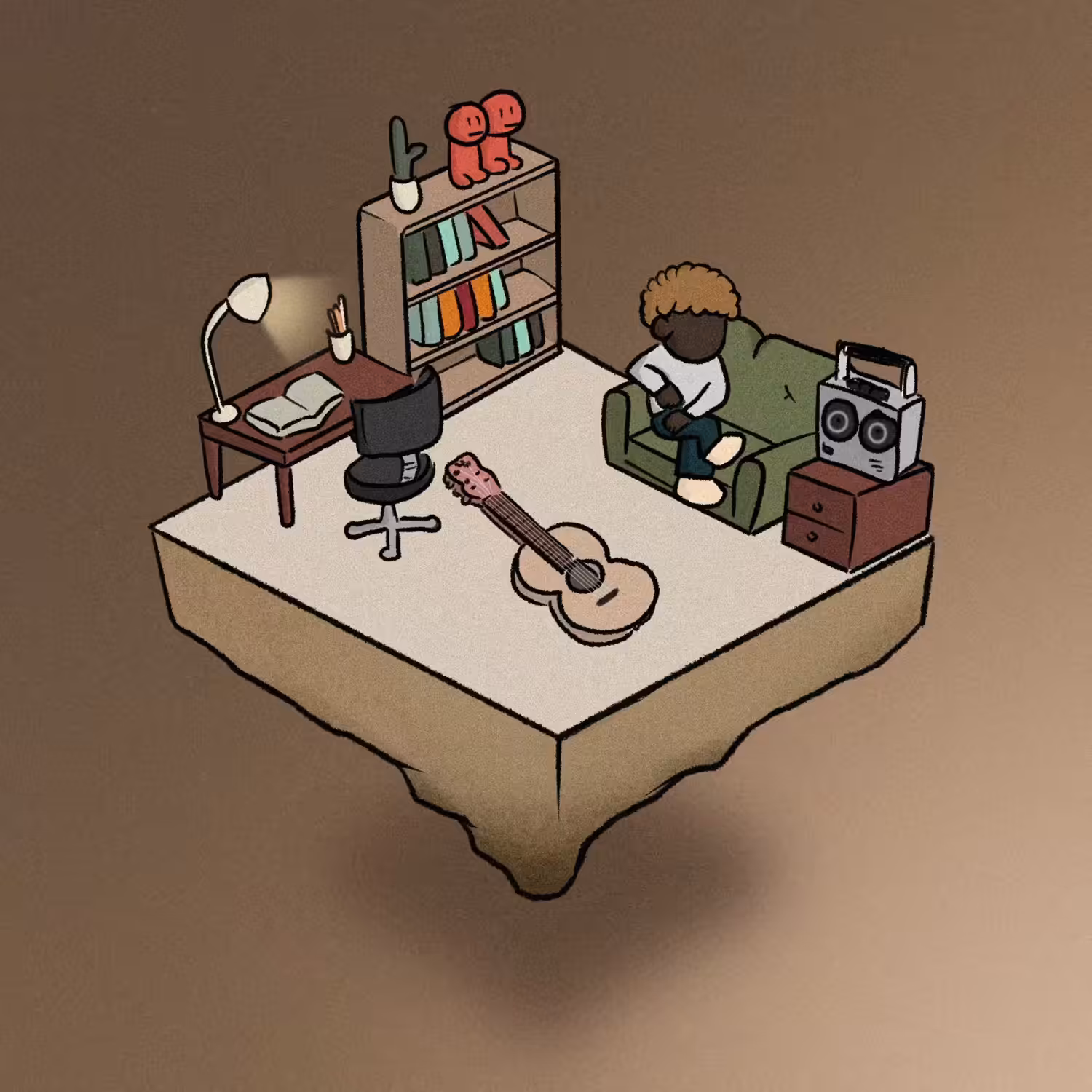 Lofi roomie #56 ( Riding on ma mind )