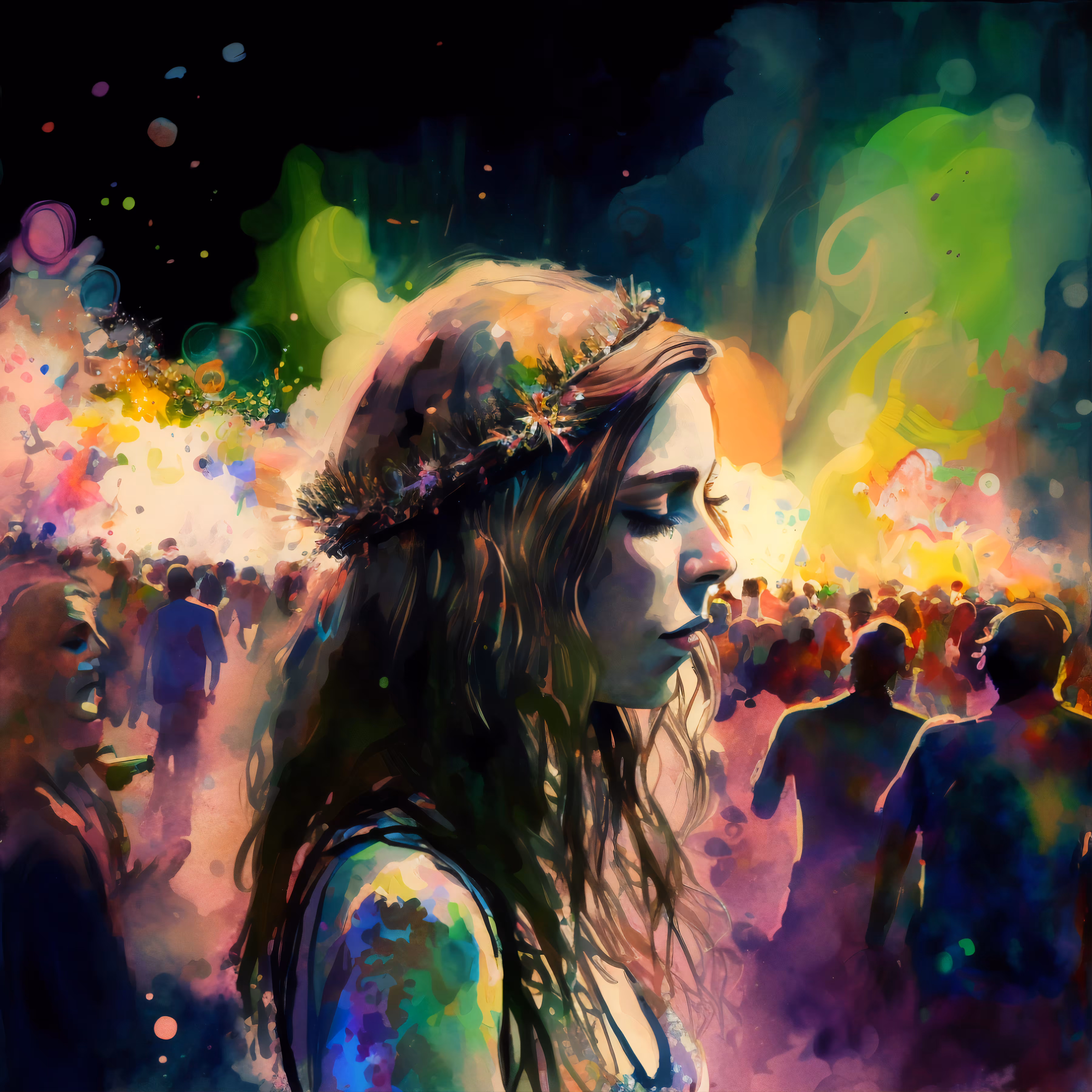 Digital Waterpainting: ...I'm So HigH...#20