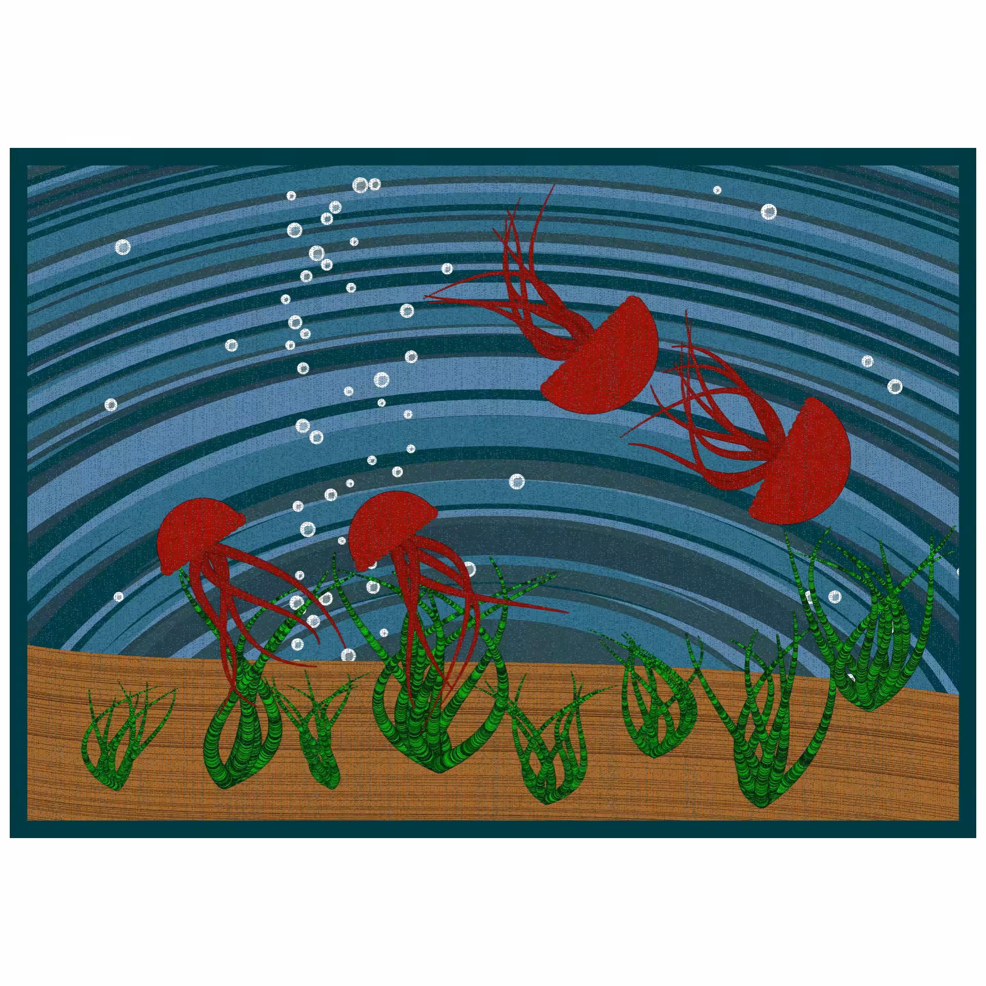 Bézier Aquarium 🦑 #33