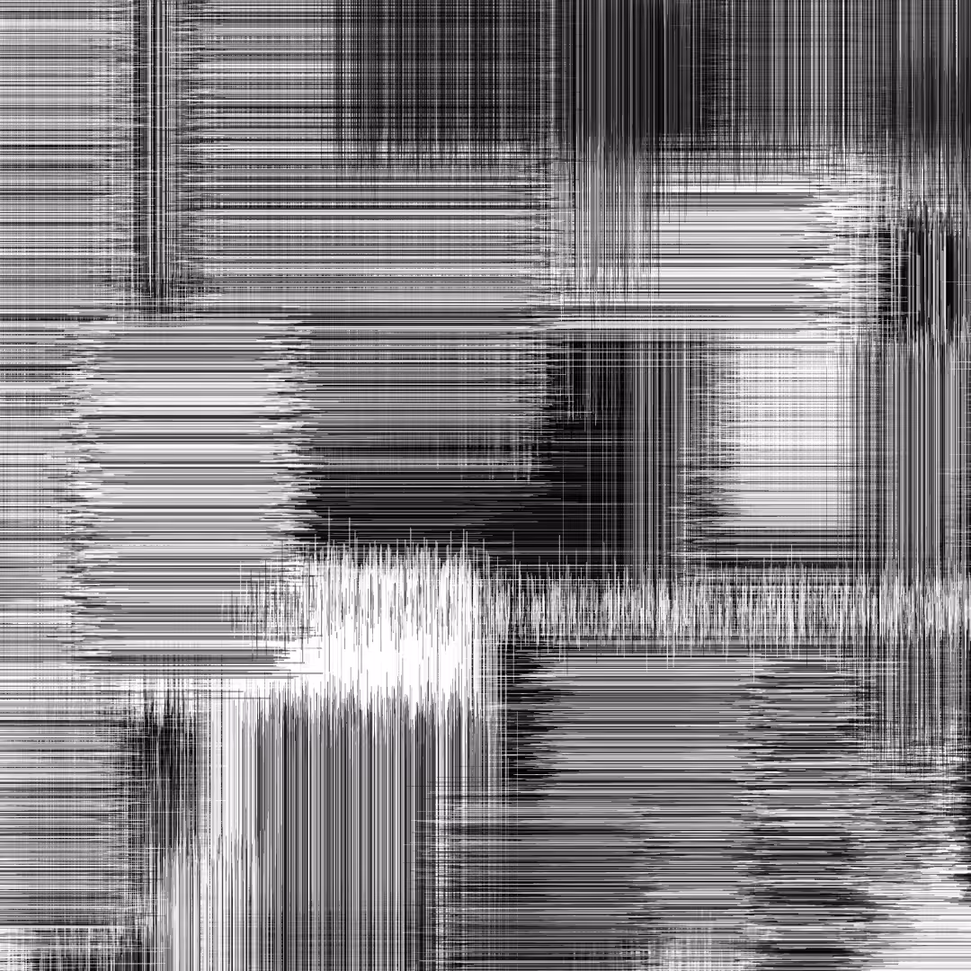 Genuary 2025-01 / Vertical or horizontal lines only.
