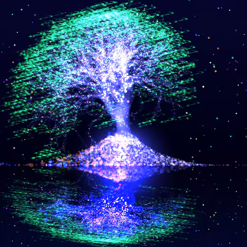 Luminous Tree #10
