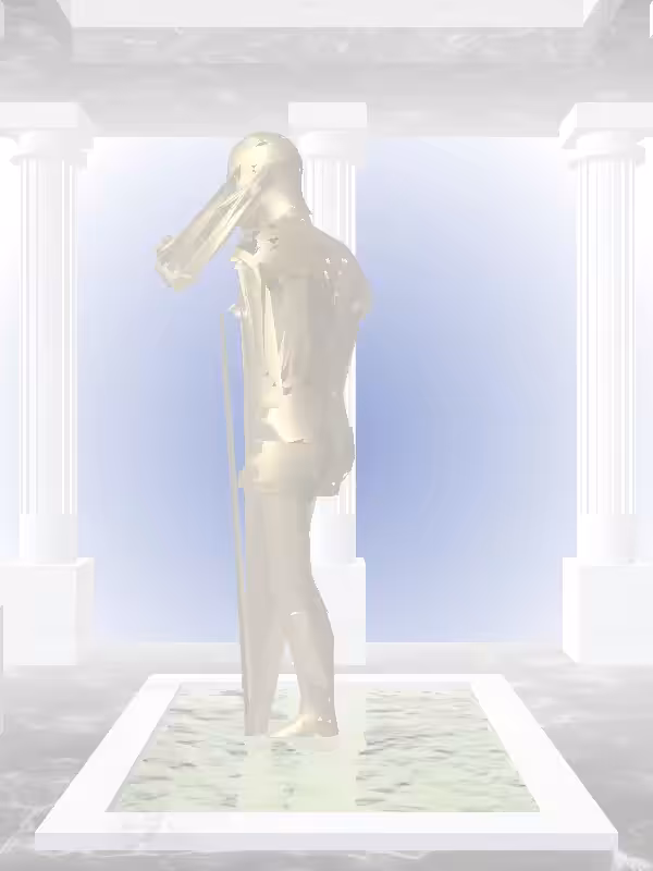 HeavenComputer: The Robotic Faded Gold Man #6098