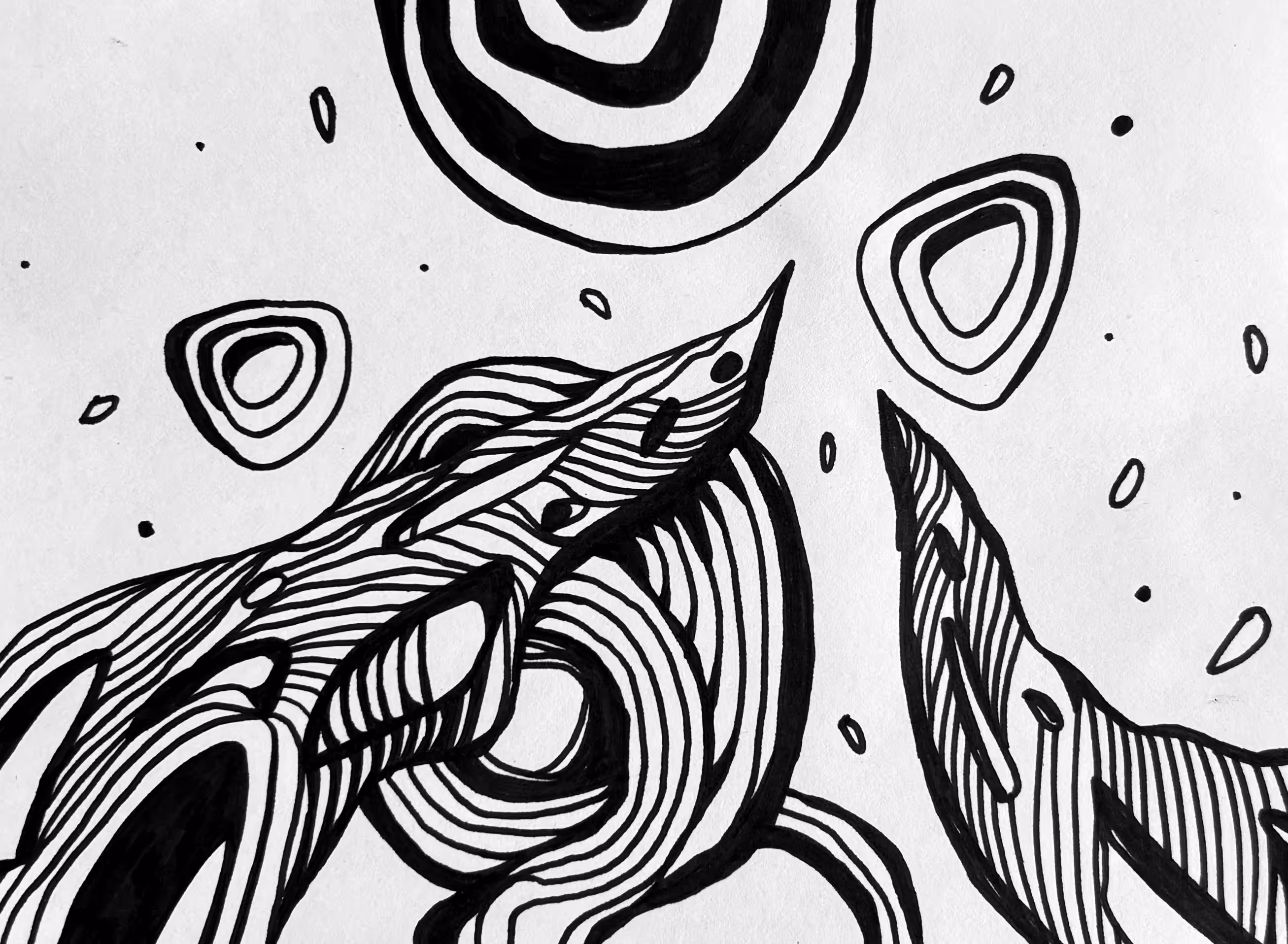 Cyber Abstract: Drifting Forms
