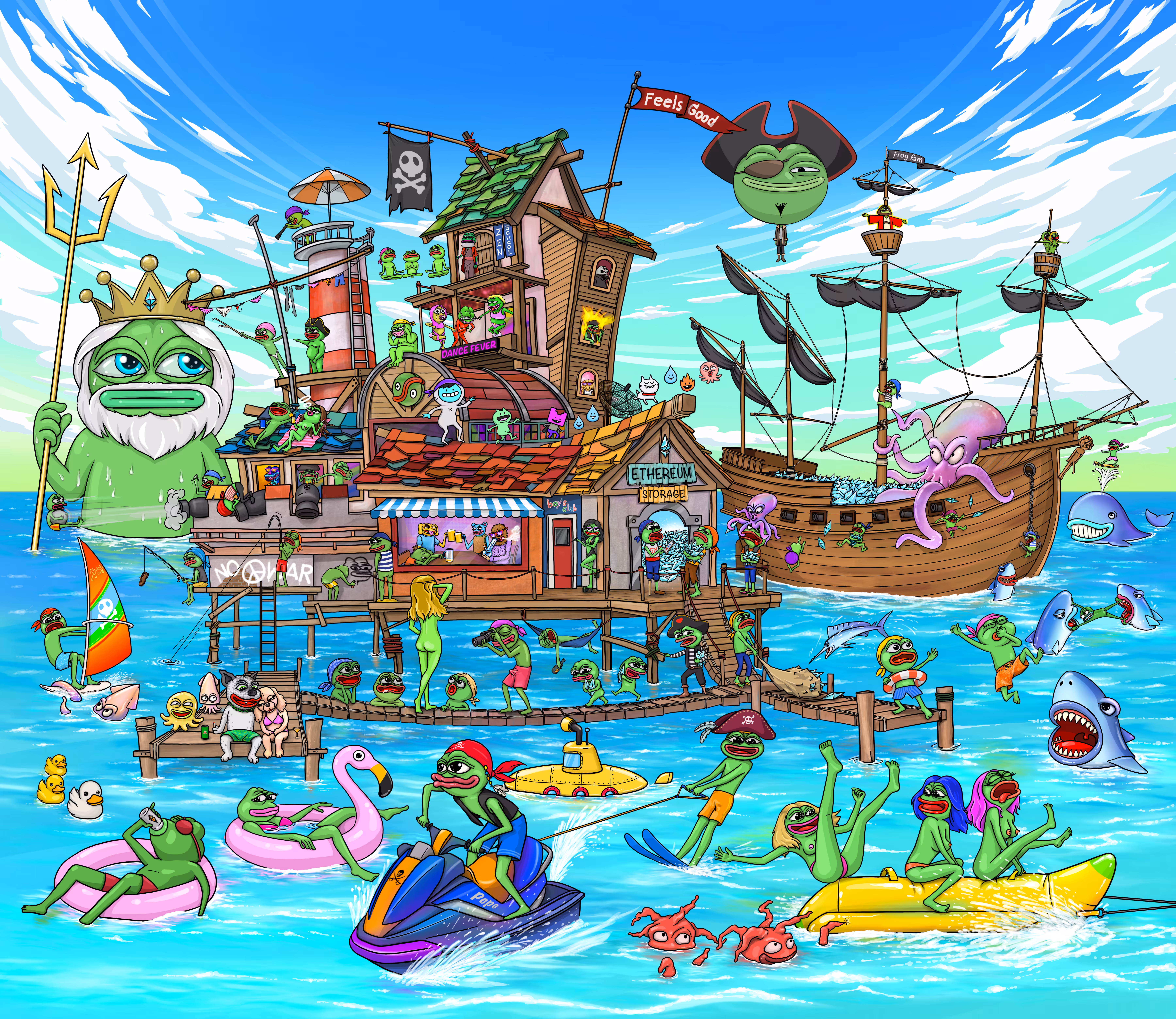 Pepe Pirate's Holidays