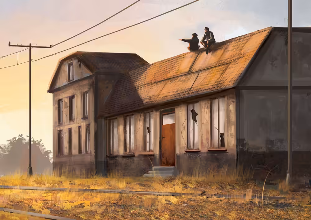 Abandoned railway station #1