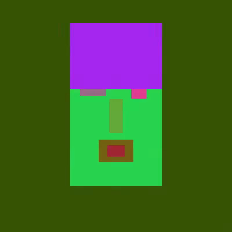 "make a robot face" #69