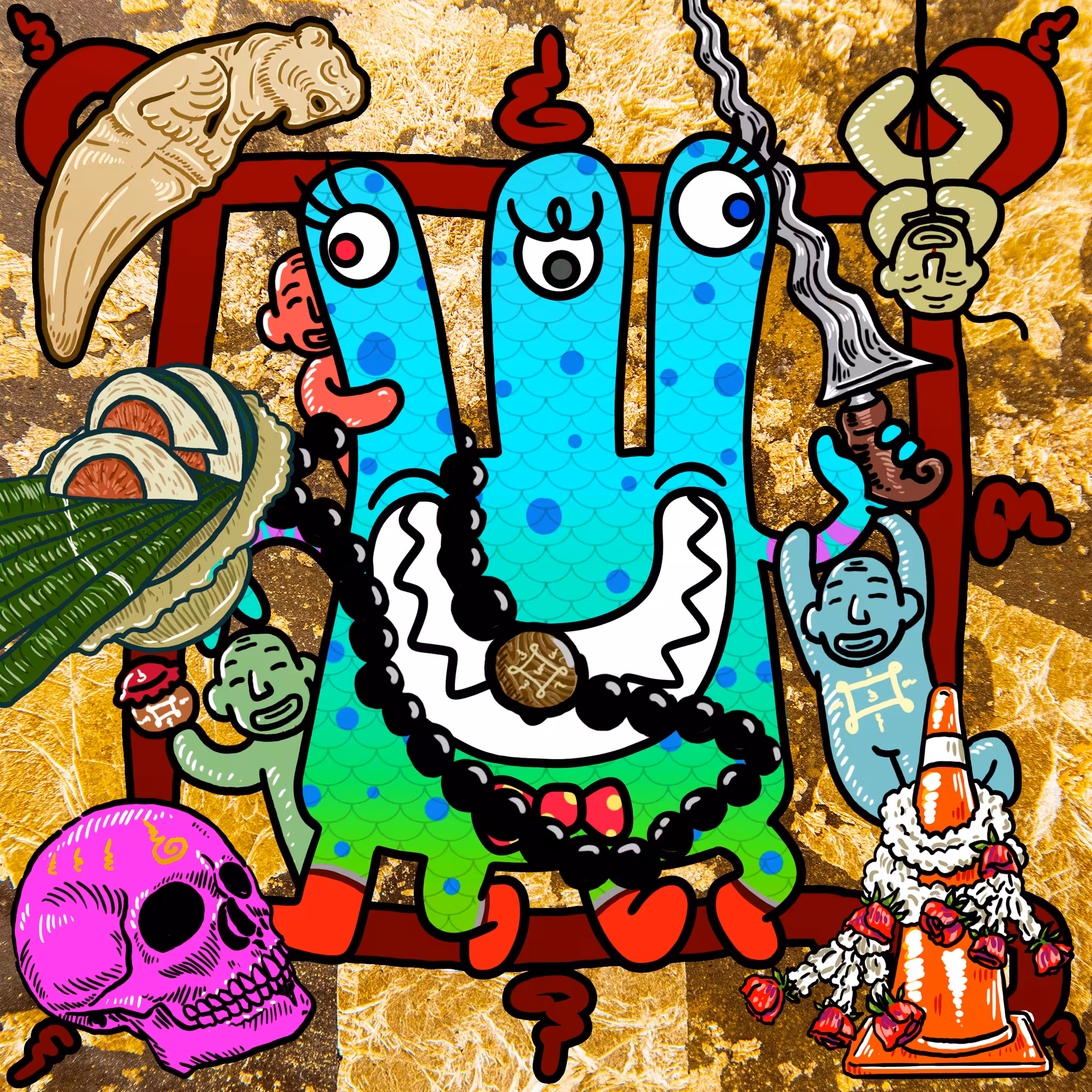 Akuesyazwan X ThaiGhost - 3 eyed Monster in Ghost Realm