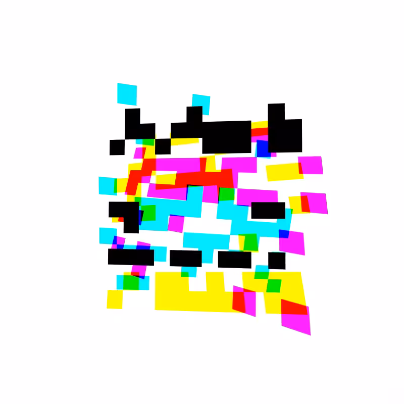 CMYK Decay #26