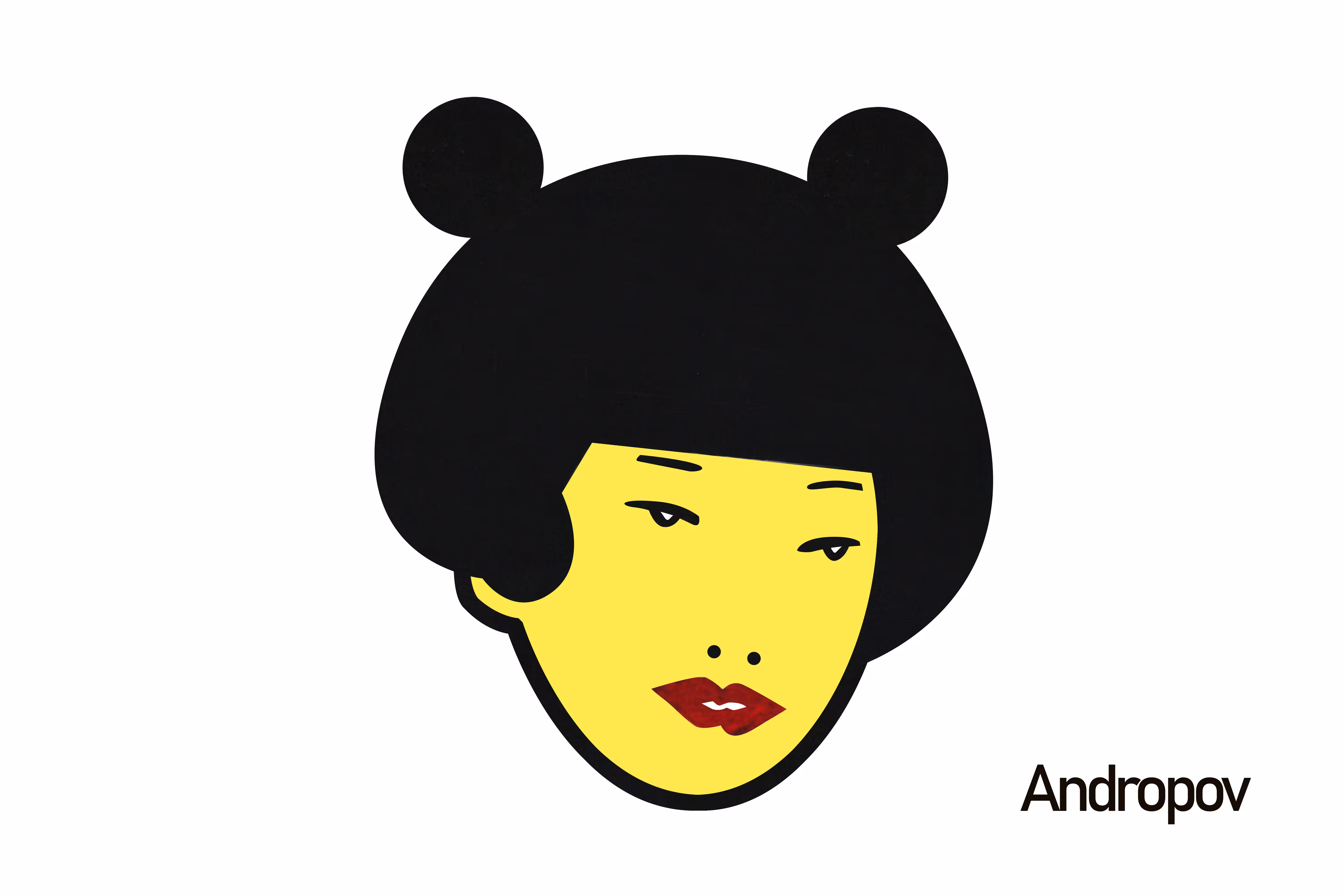 Mitzie CORE89 Black White Yellow by Andropov