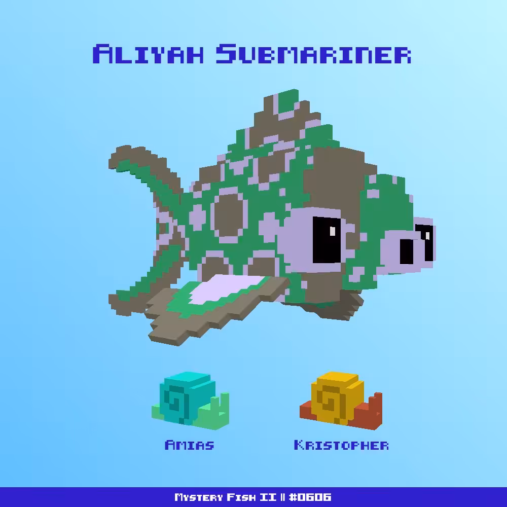 Aliyah Submariner :: Mystery Fish 0606/1000 