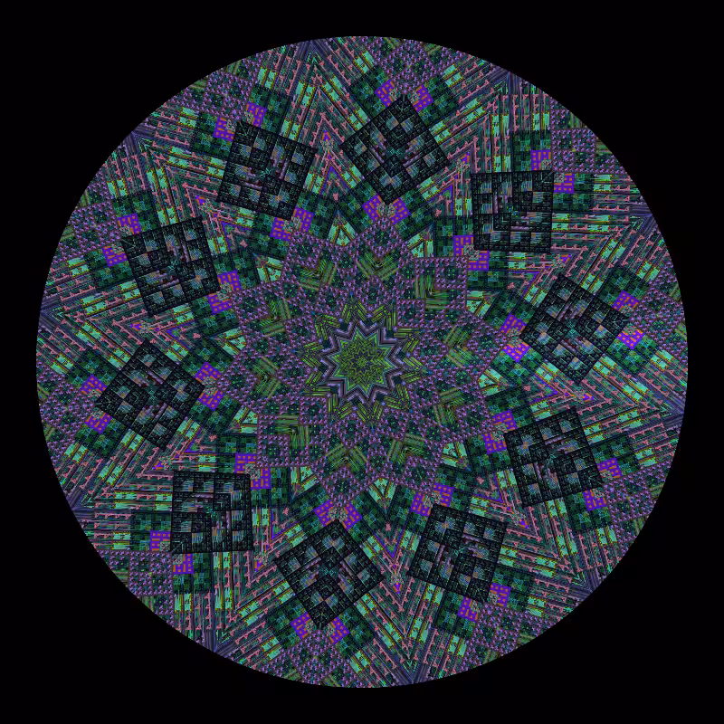 Binary kaleidoscope #153