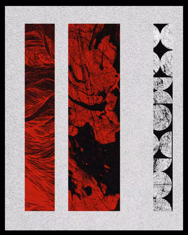 pattern art #red #37