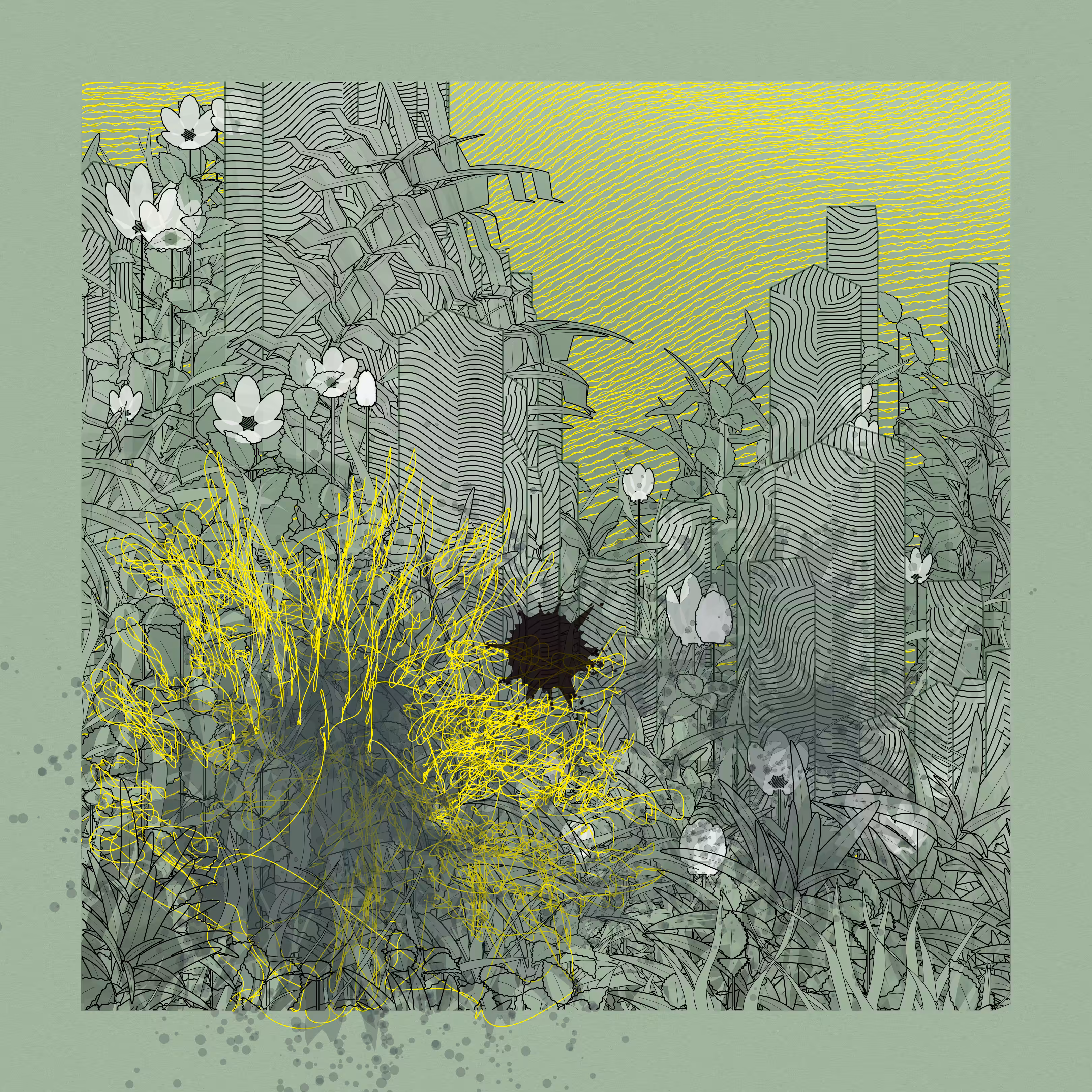 Landscape with Carbon Capture #5833