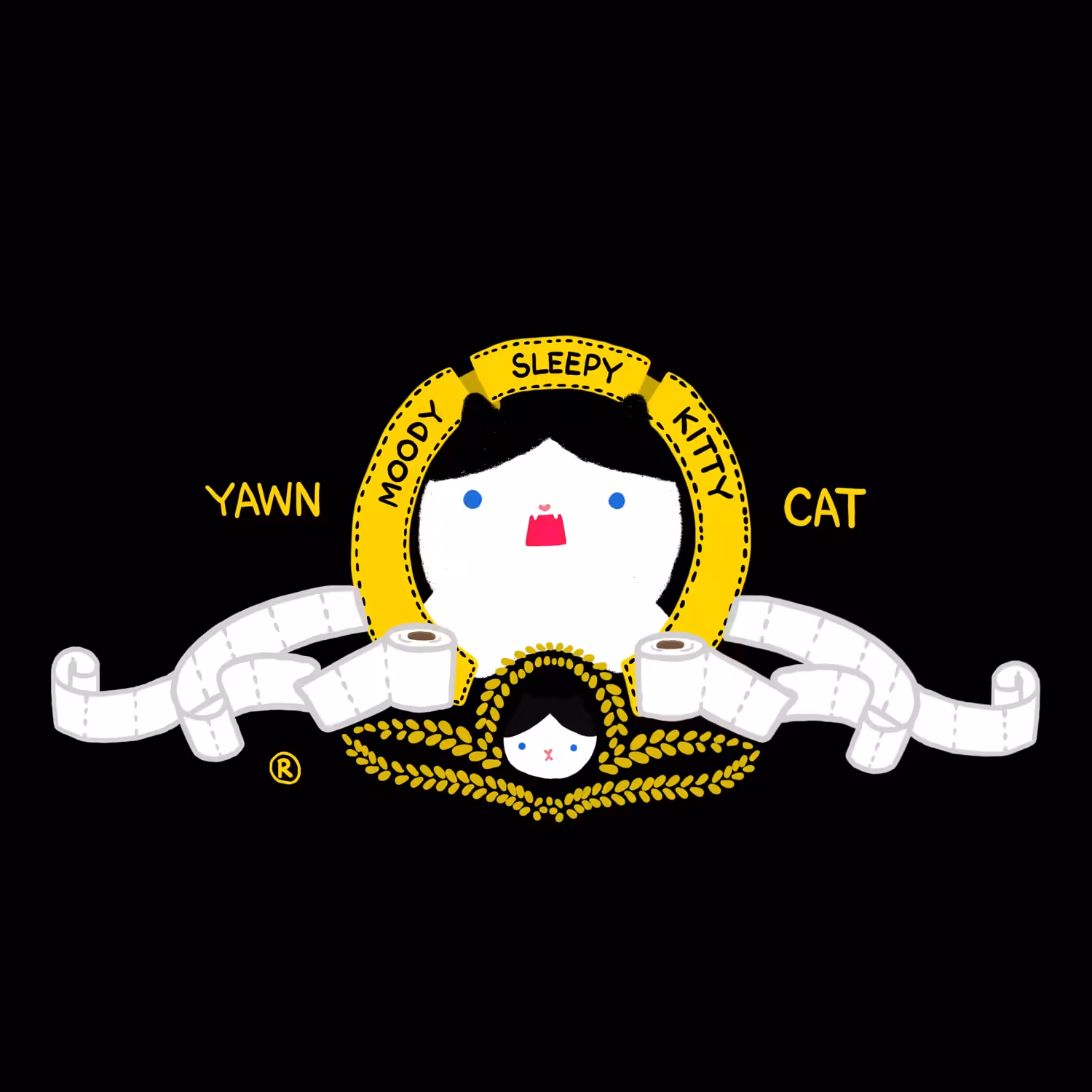 Rodeo posts: Yawn Cat