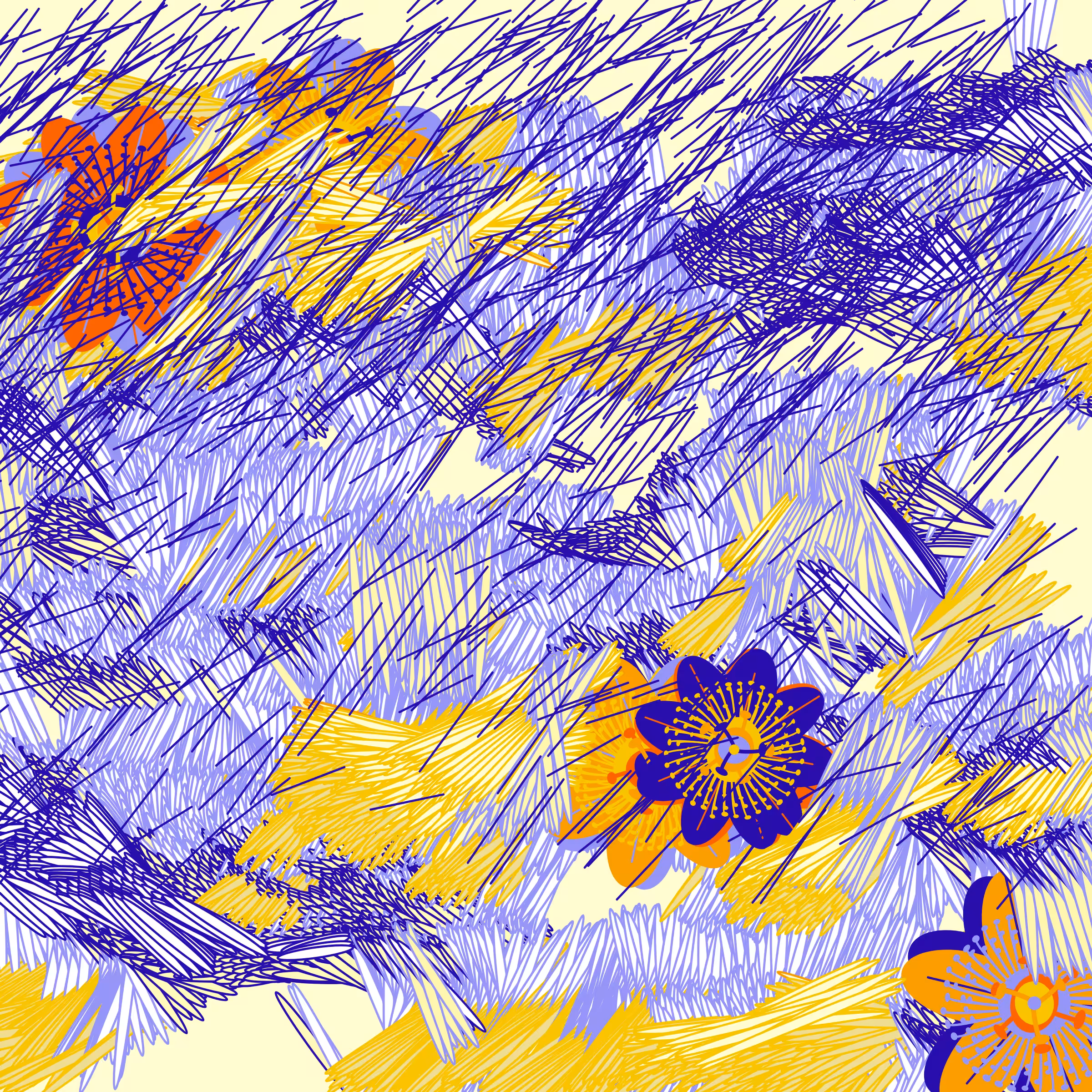 Fragments of an Infinite Field #0